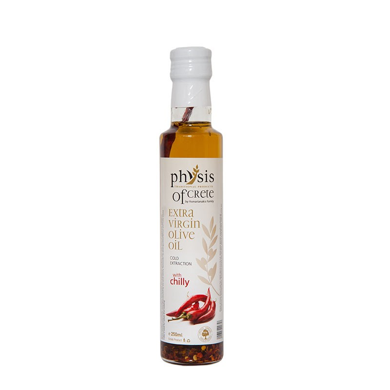 Oliwa z oliwek z chili Dorica (pikantna) 250ml Oliwa z oliwek z chili Dorica (pikantna) 250ml