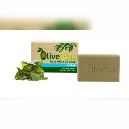 Naturalne mydło oliwkowe z algami 100gr