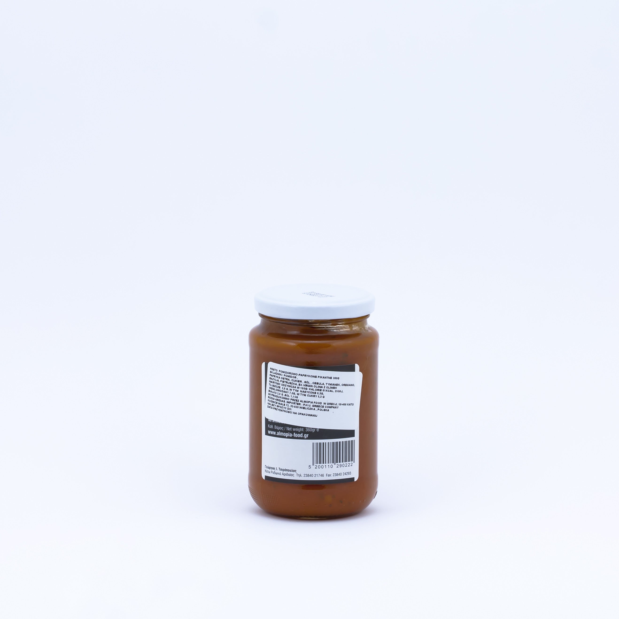 Pesto pomidorowe pikantne 360 g