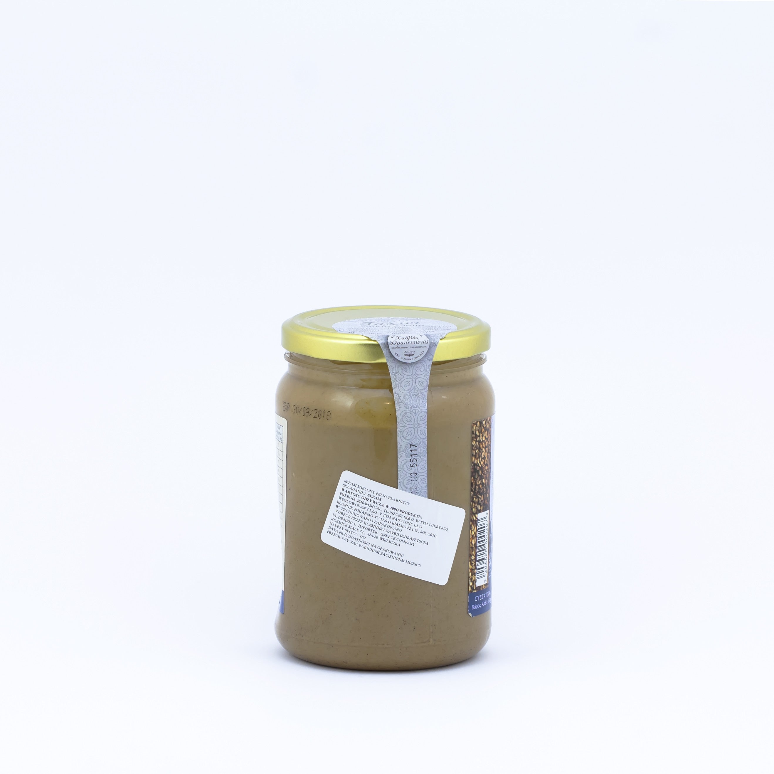 Pasta sezamowa pełnoziarnista Tahini 650 g