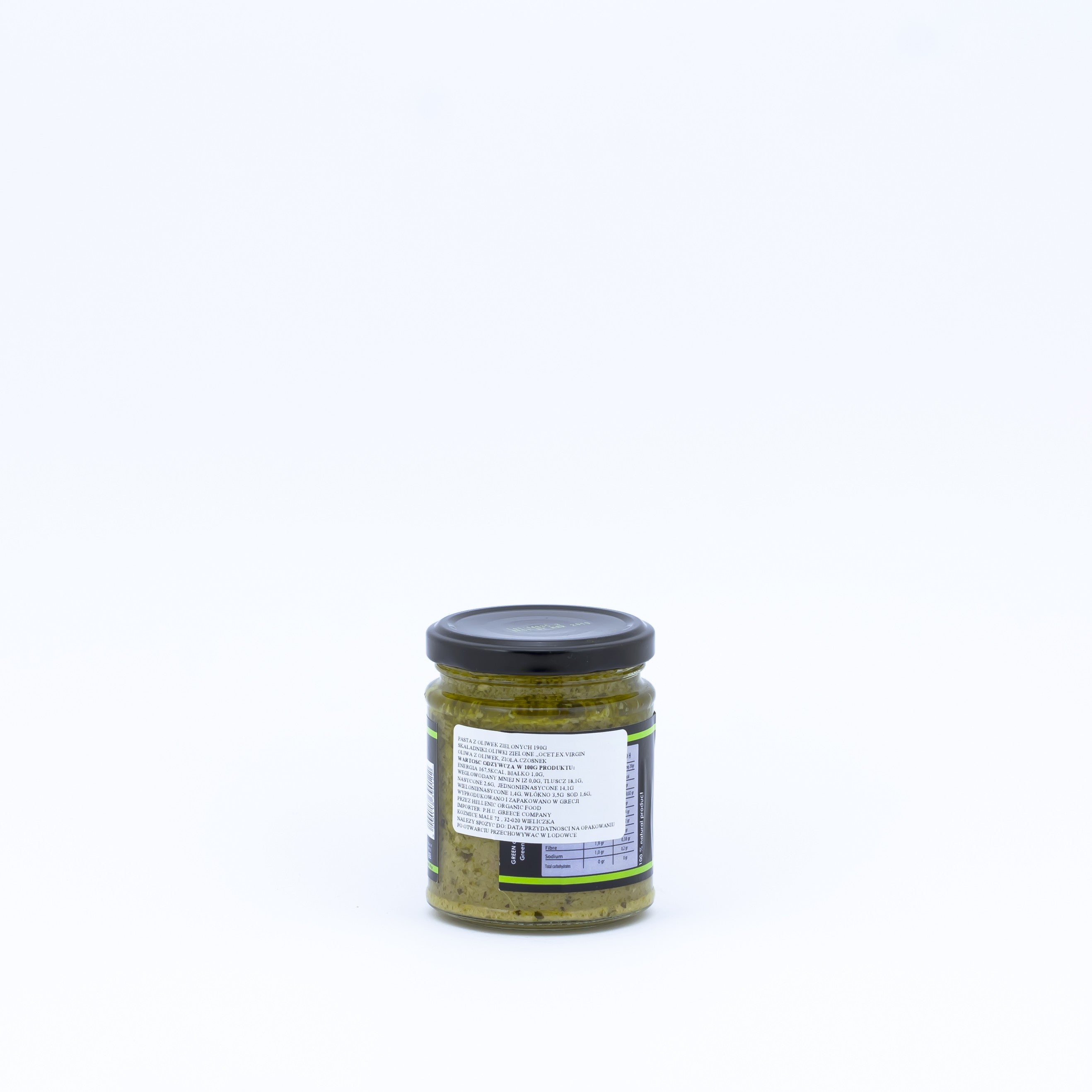 Pasta z oliwek zielonych Chalkidiki 190 g