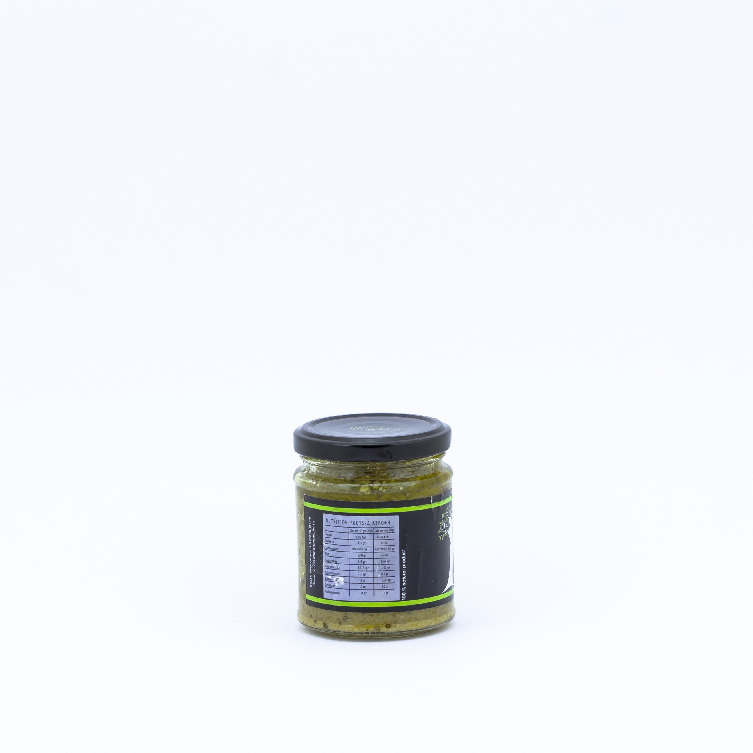 Pasta z oliwek zielonych Chalkidiki 190 g