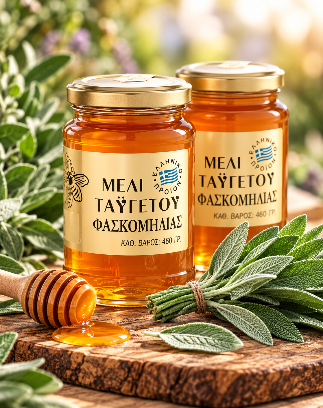 Pakiet 2x Miód szałwiowy 460 g