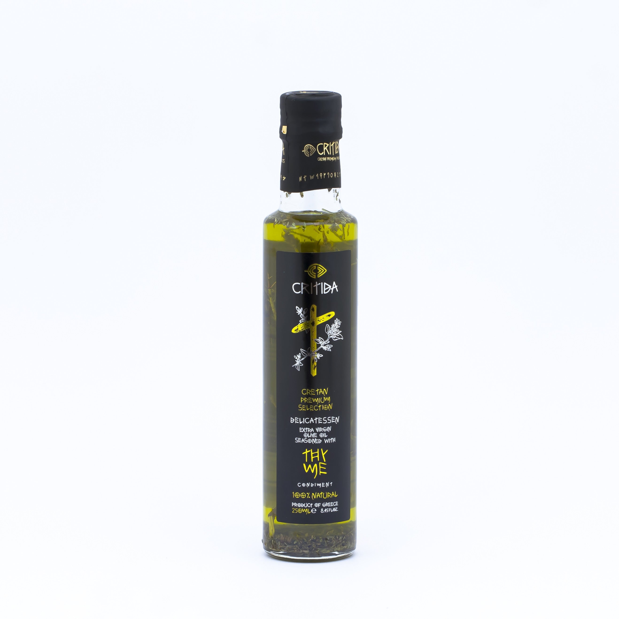 Oliwa z oliwek Dorica z tymiankiem 0.3% 250 ml