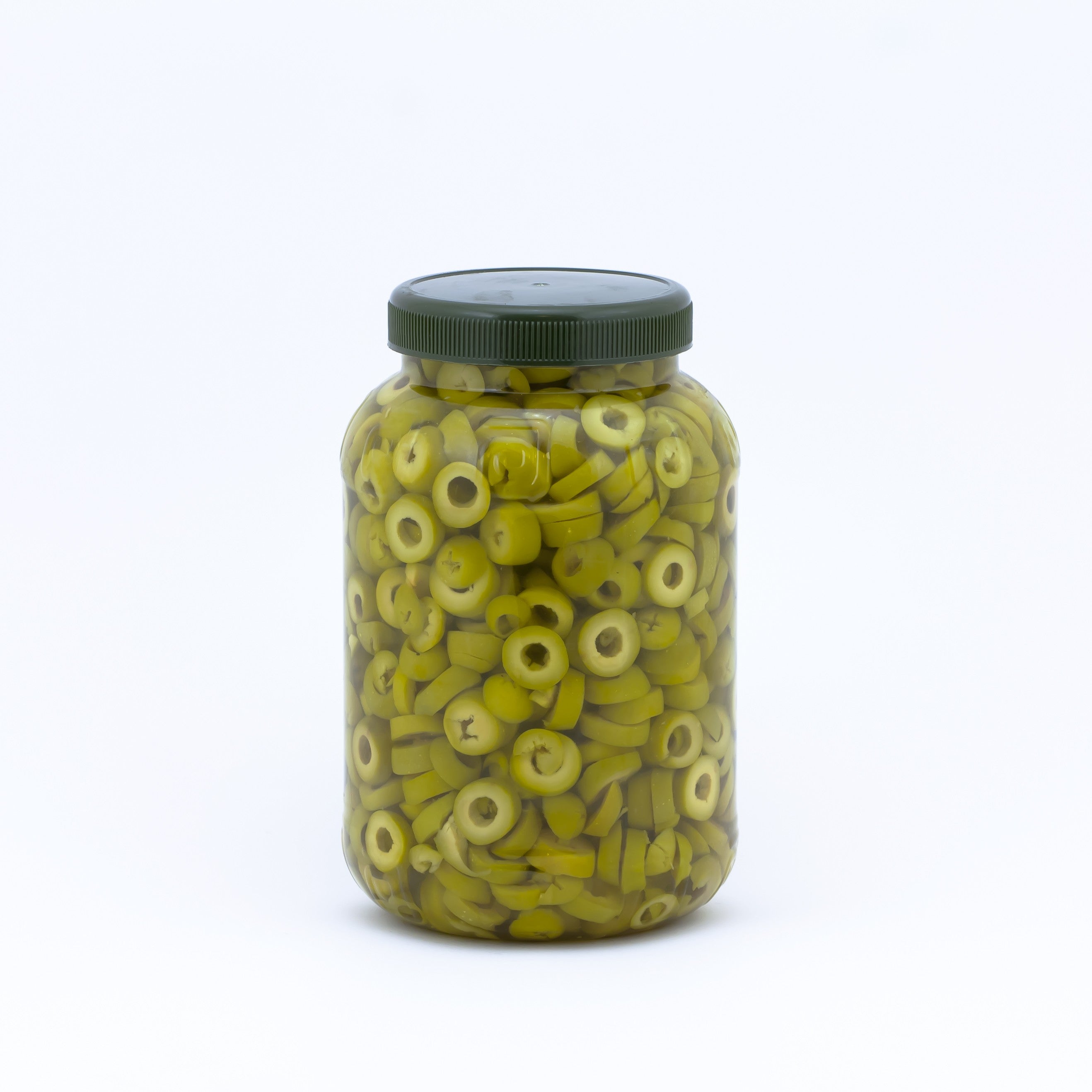 Oliwki krojone zielone 800 g waga netto