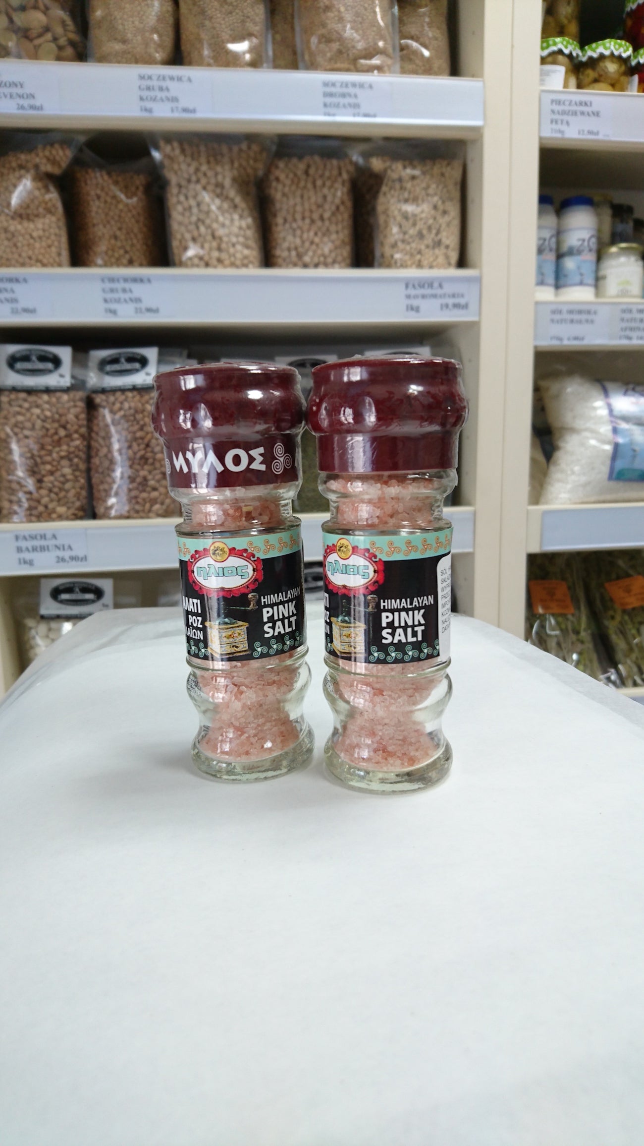 Sól himalajska różowa z młynkiem 80 g
