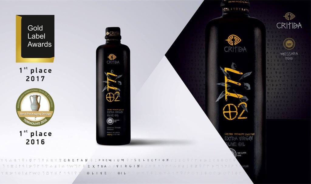 Oliwa z oliwek Critida Messara 0.2% 500 ml (ceramiczna butelka)