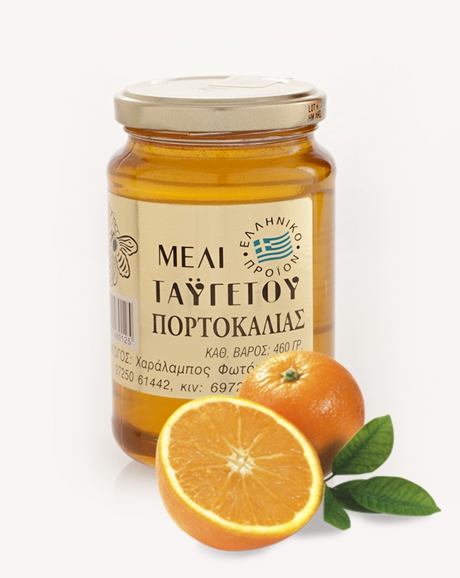 Miód z kwiatów pomarańczy 460 g