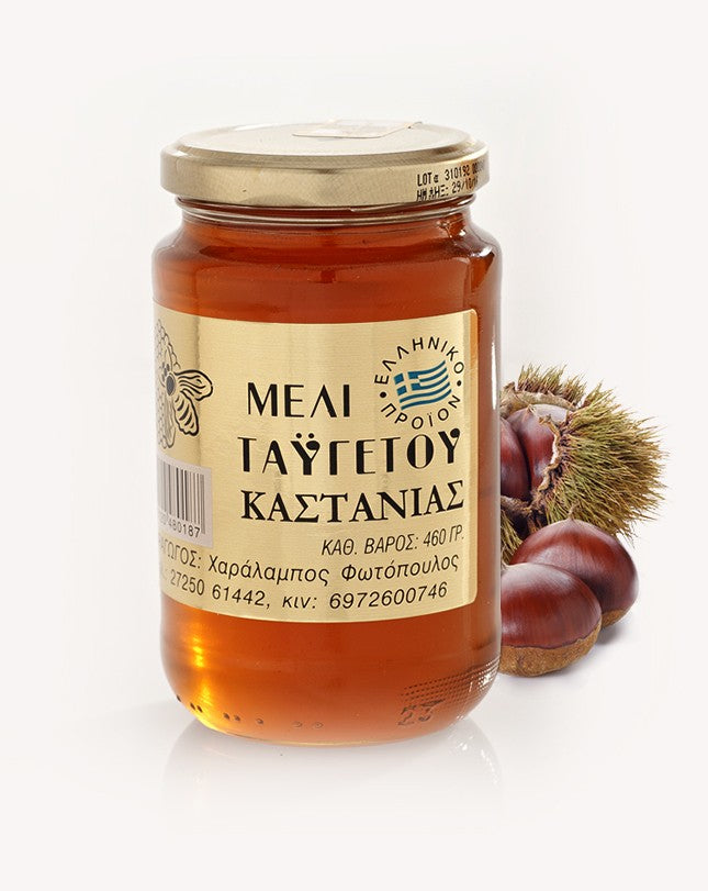 Miód kasztanowo-spadziowy 460 g