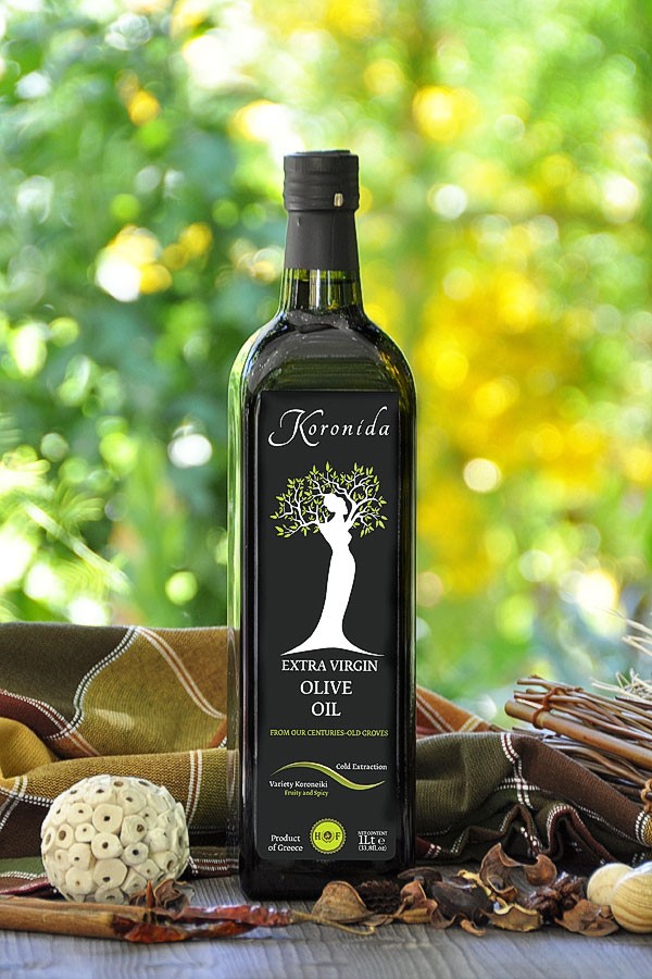 Oliwa z oliwek niefiltrowana Koronida max 0.3% 1 l