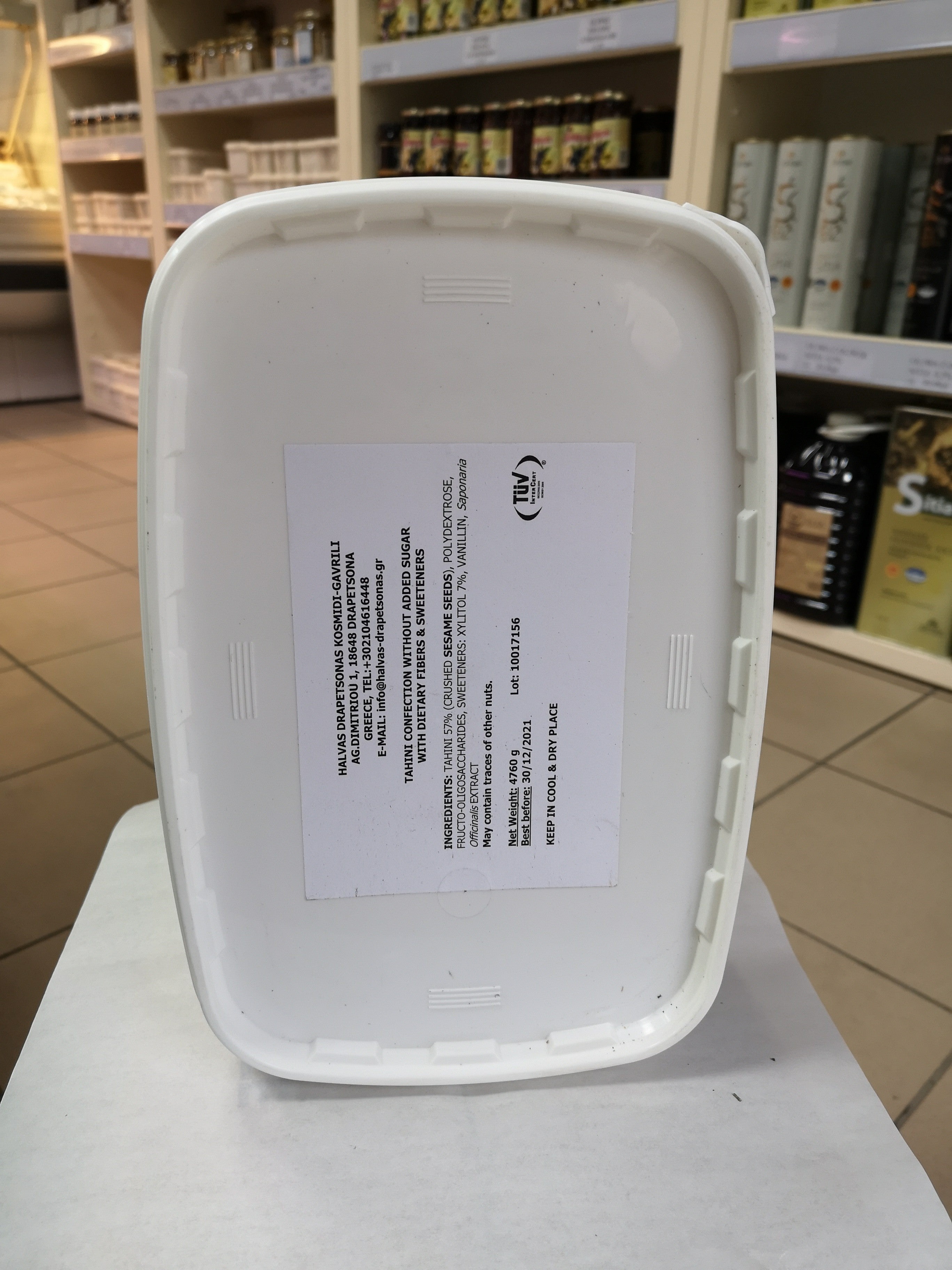 Chałwa bez cukru 4,76kg