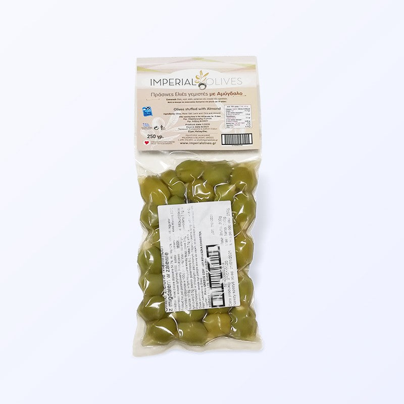 Oliwki zielone z migdałem 250 g