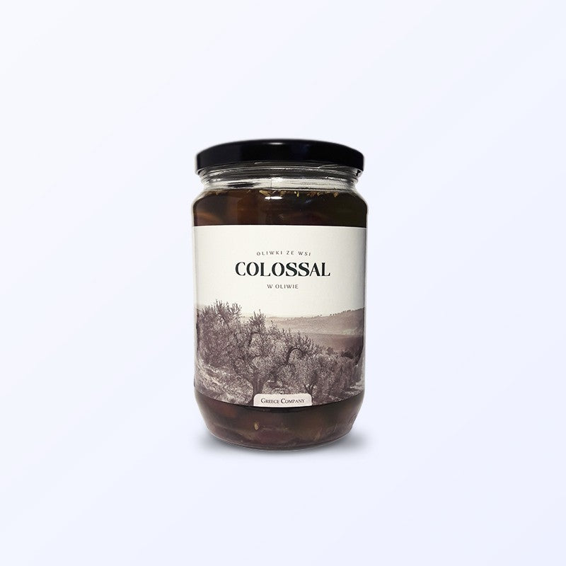 Oliwki Ze Wsi Colossal w oliwie 410 g