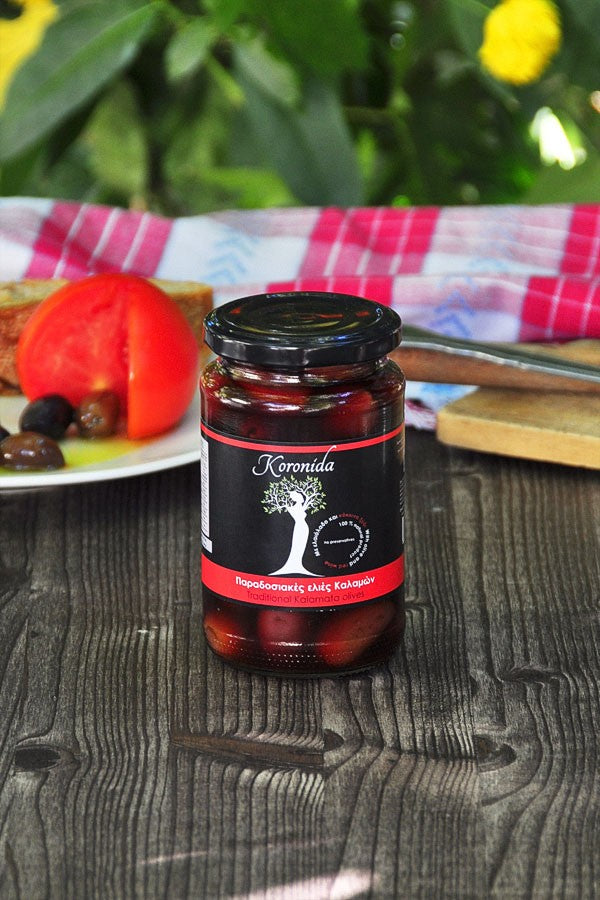 Tradycyjne oliwki z pestką Kalamata 200 g