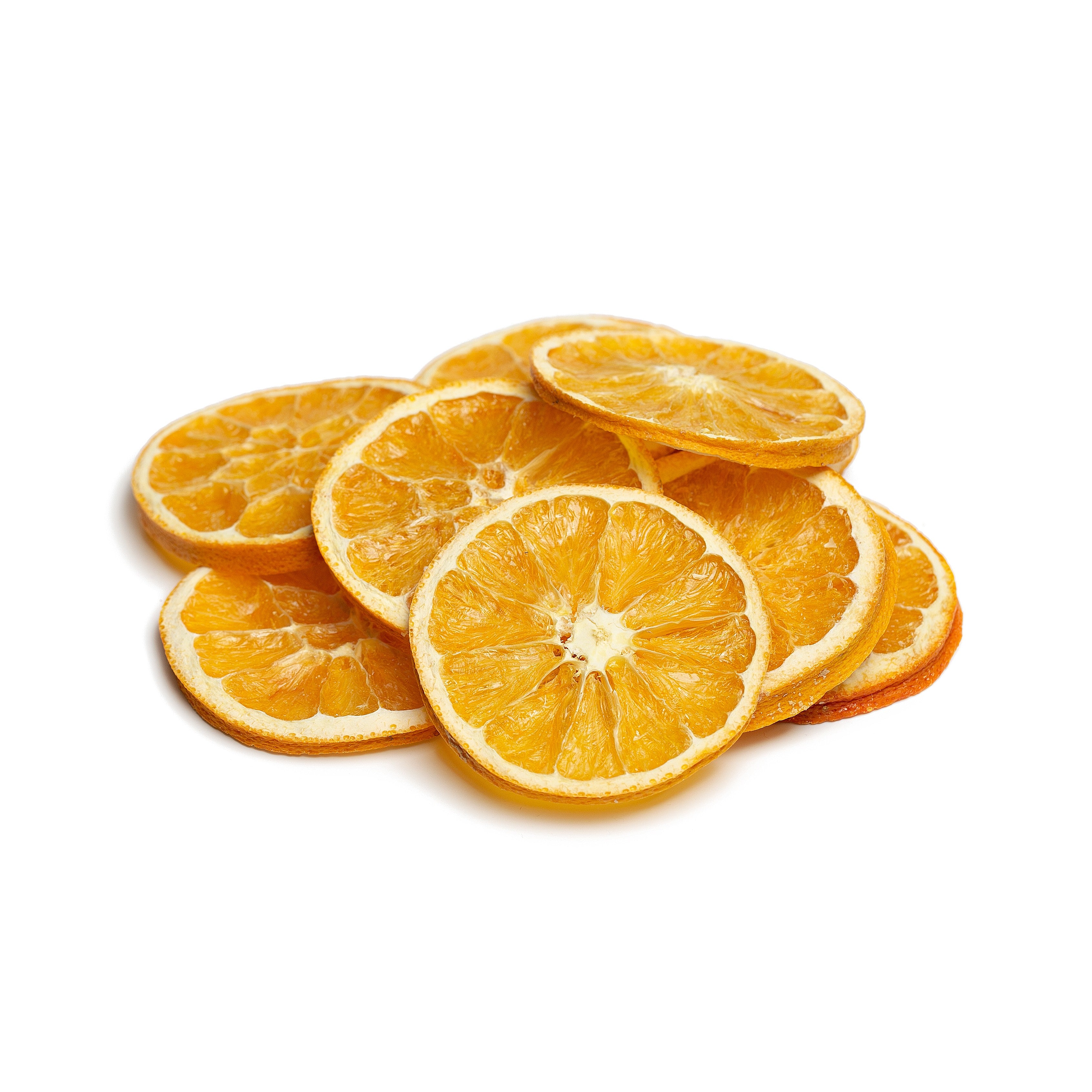 Pomarańcze suszone w plastrach