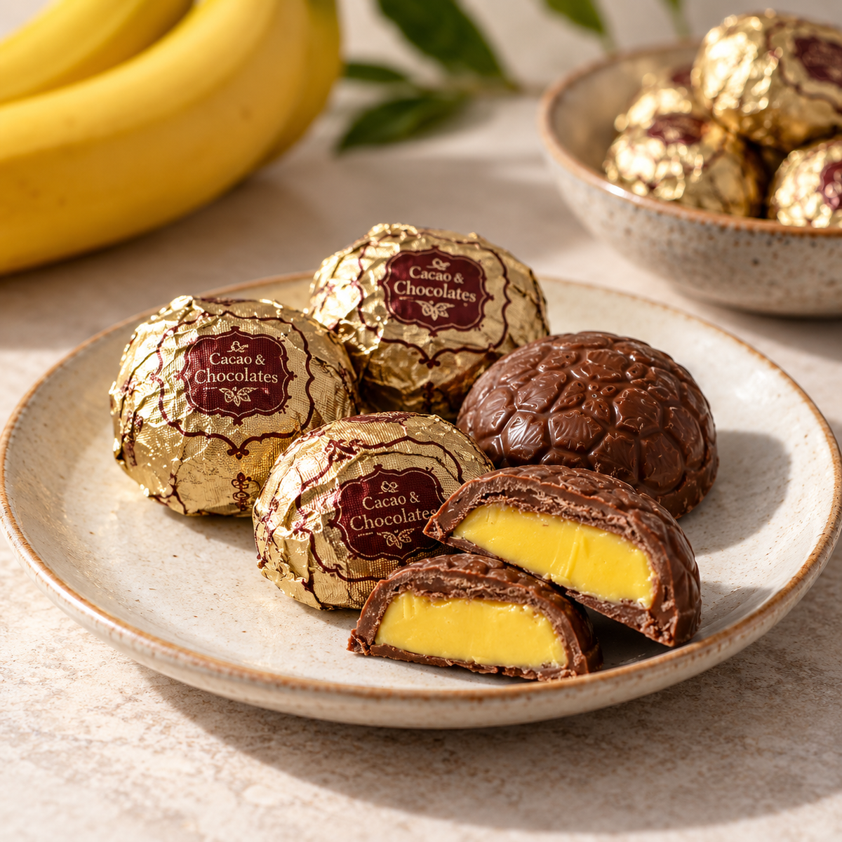 Banan w czekoladzie