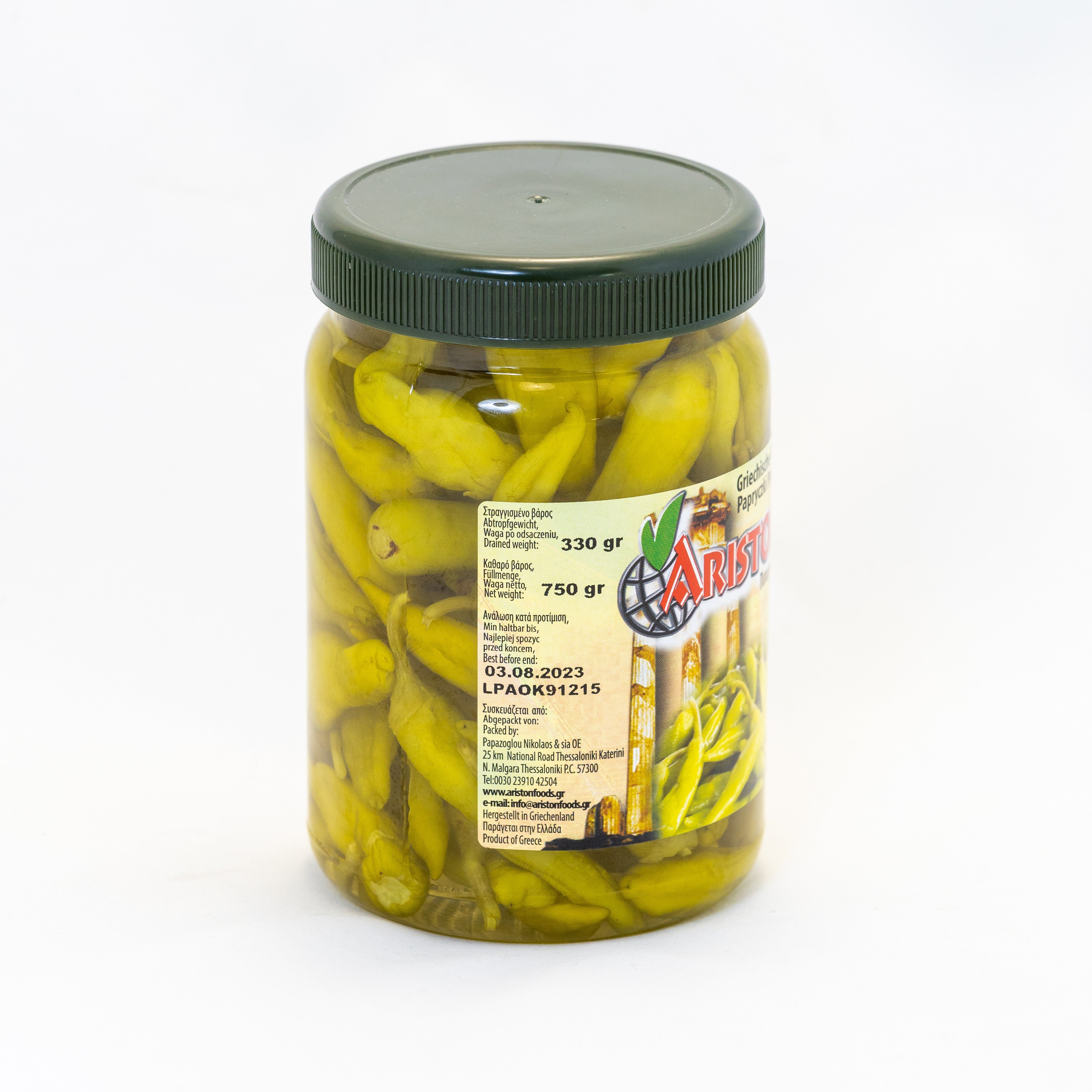 Papryczki peperoni 330 g netto