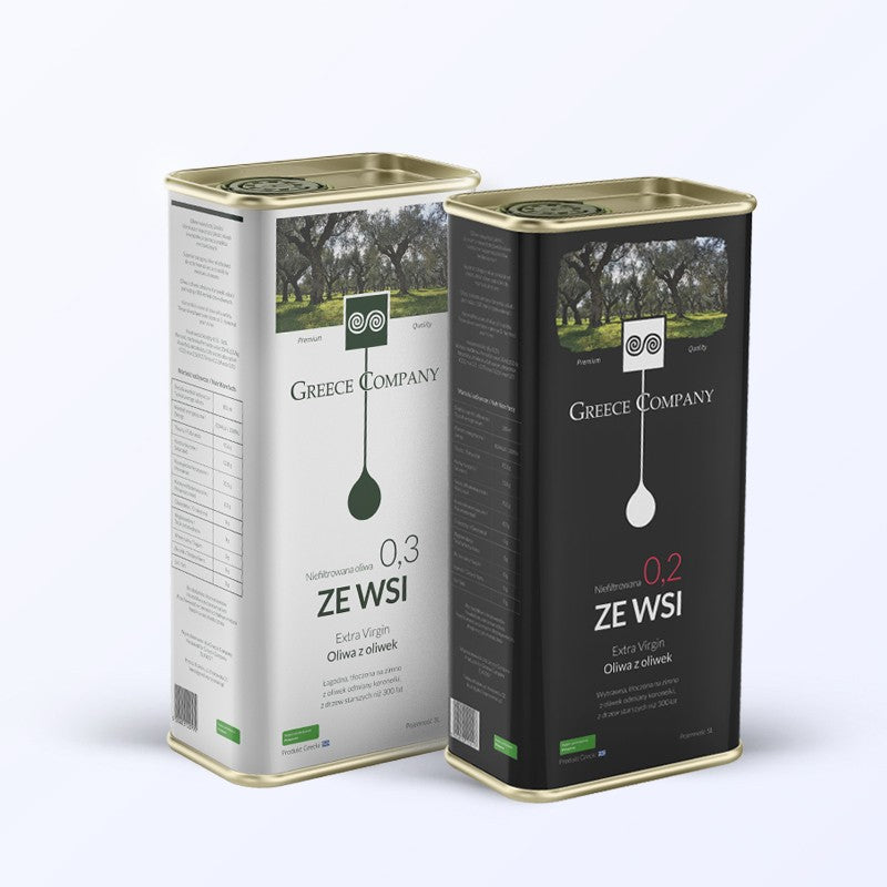 Pakiet MIX 3 x Oliwa Ze Wsi 5L
