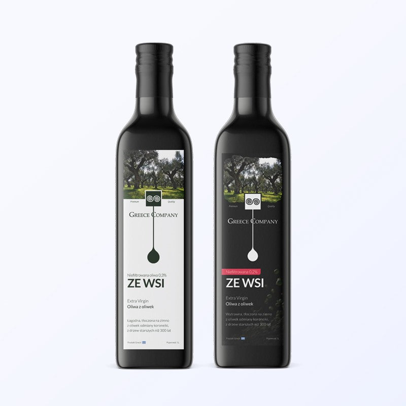 PAKIET MIX 18 x Oliwa "ZE WSI" Niefiltrowana 1 L