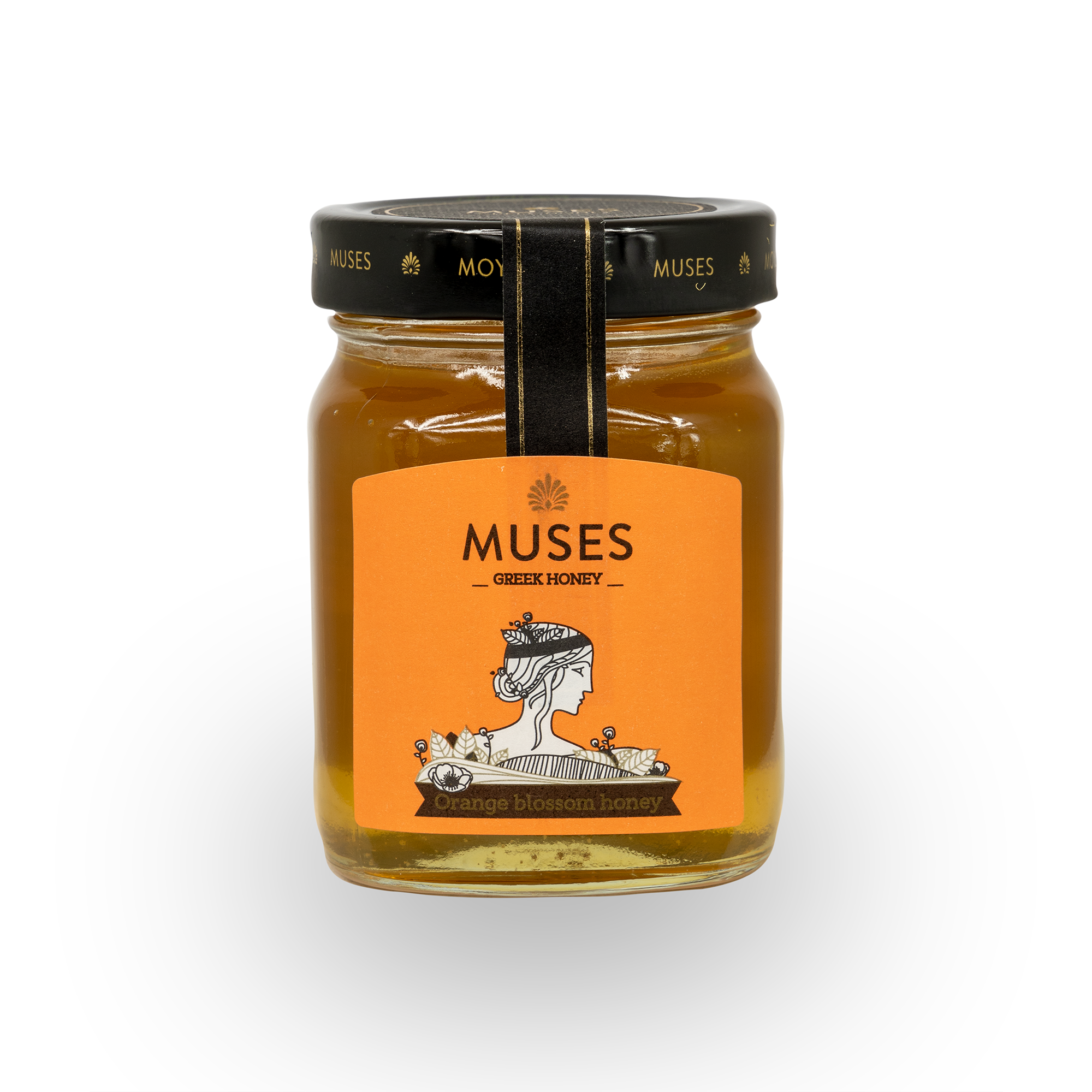 Miód z kwiatów pomarańczy 450g