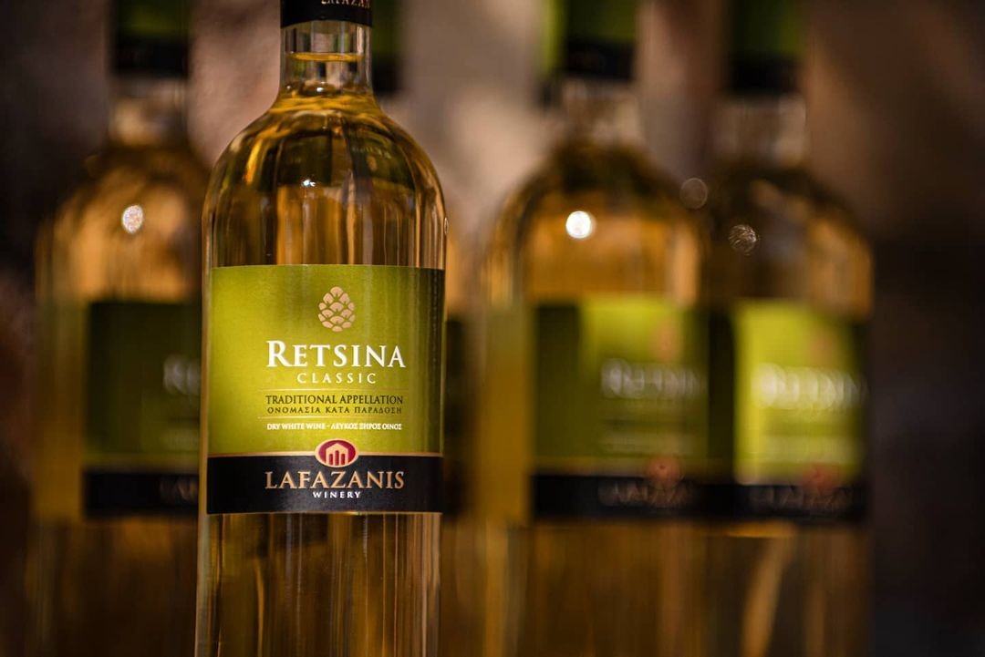 Wino Białe Wytrawne RETSINA LAFAZANIS 750ml