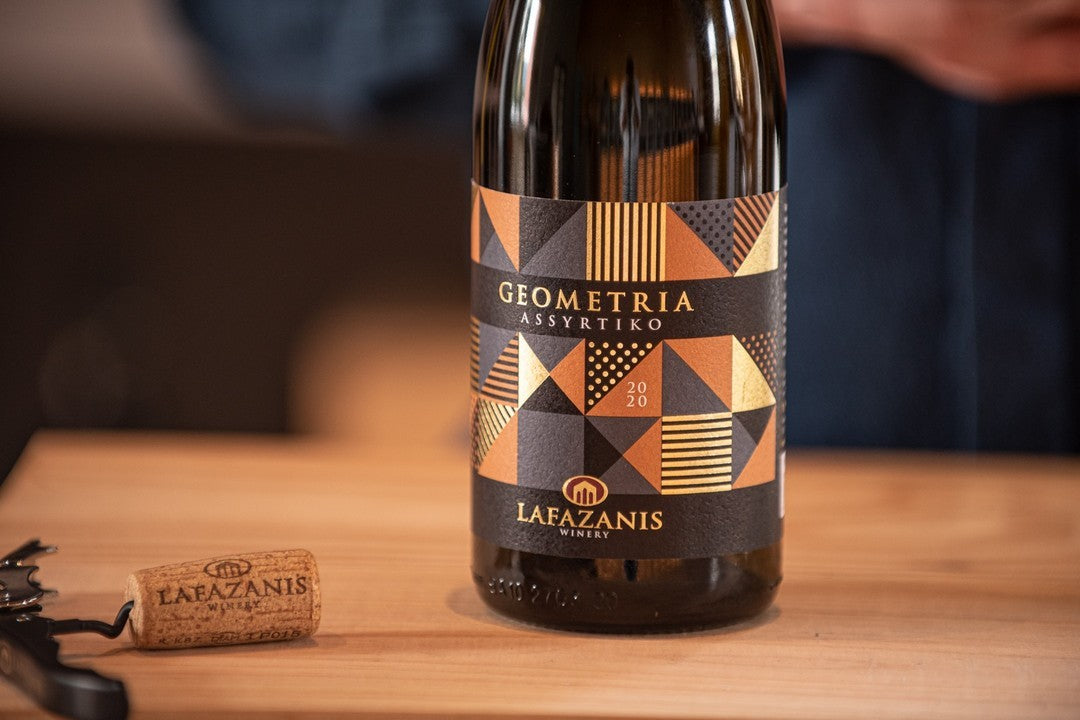 Wino Białe Wytrawne “GEOMETRIA” ASSYRTIKO 750ml