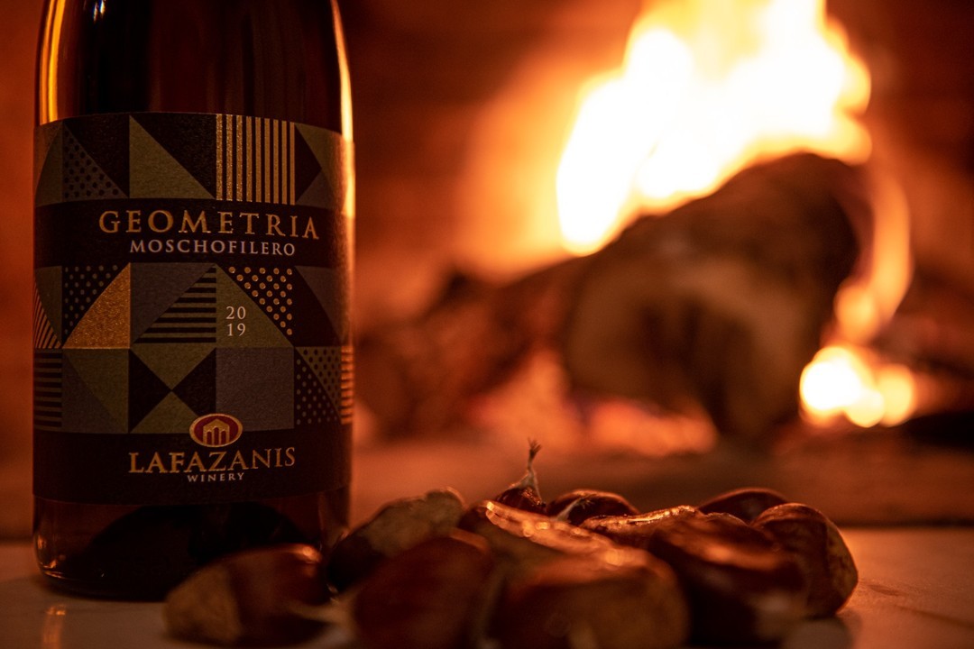 Wino Białe Wytrawne “GEOMETRIA” MOSCHOFILERO 750ml
