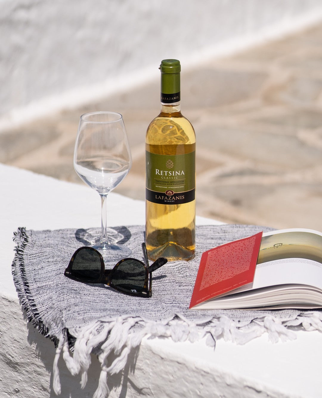 Wino Białe Wytrawne RETSINA LAFAZANIS 750ml