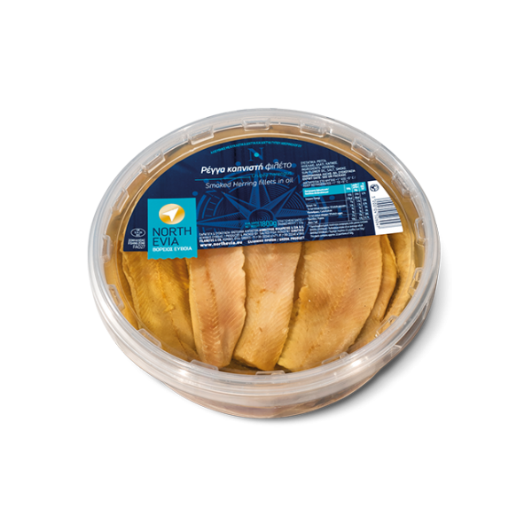 Filety z wędzonego śledzia w oleju 2kg