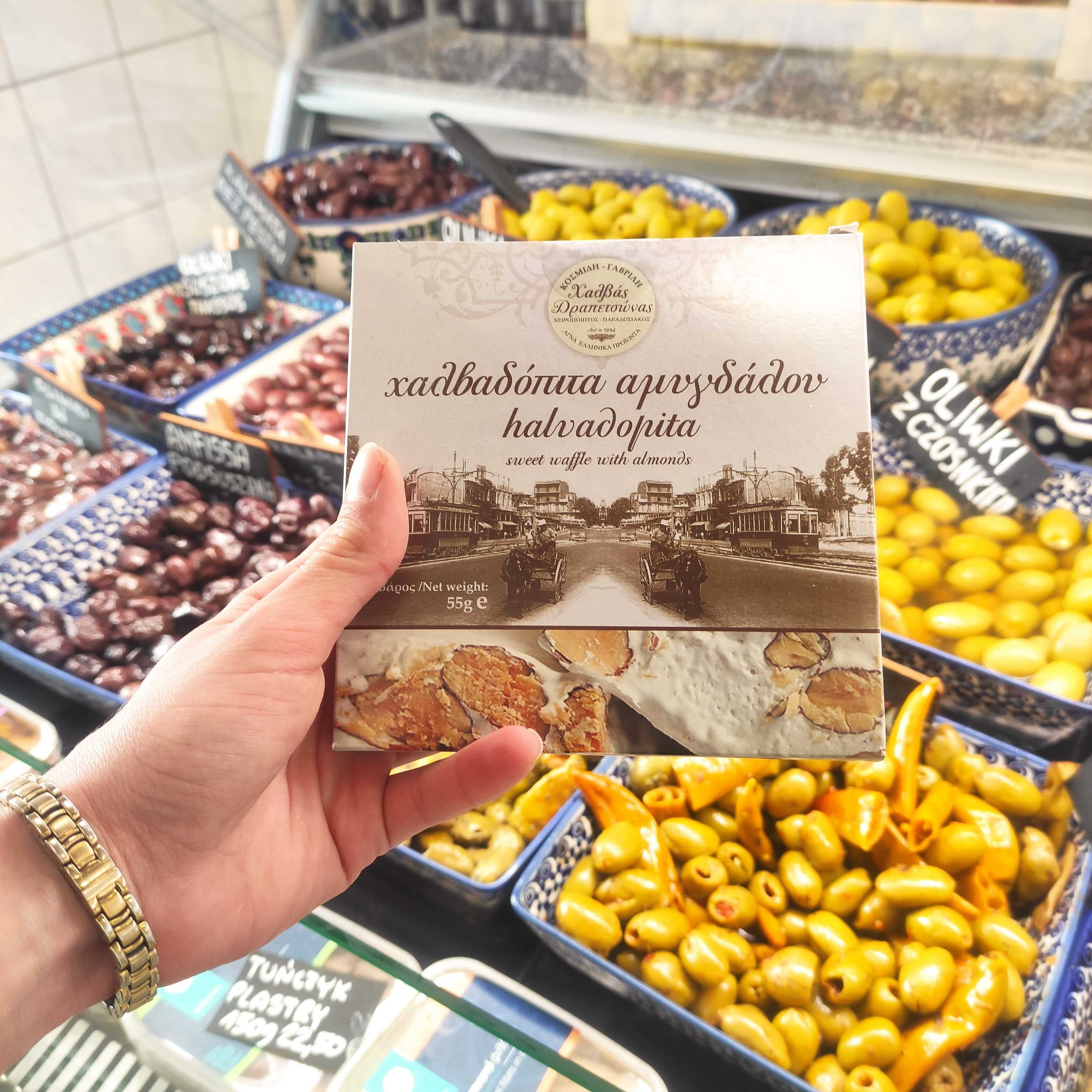 Chalvadopita z nugatem i migdałami 55g