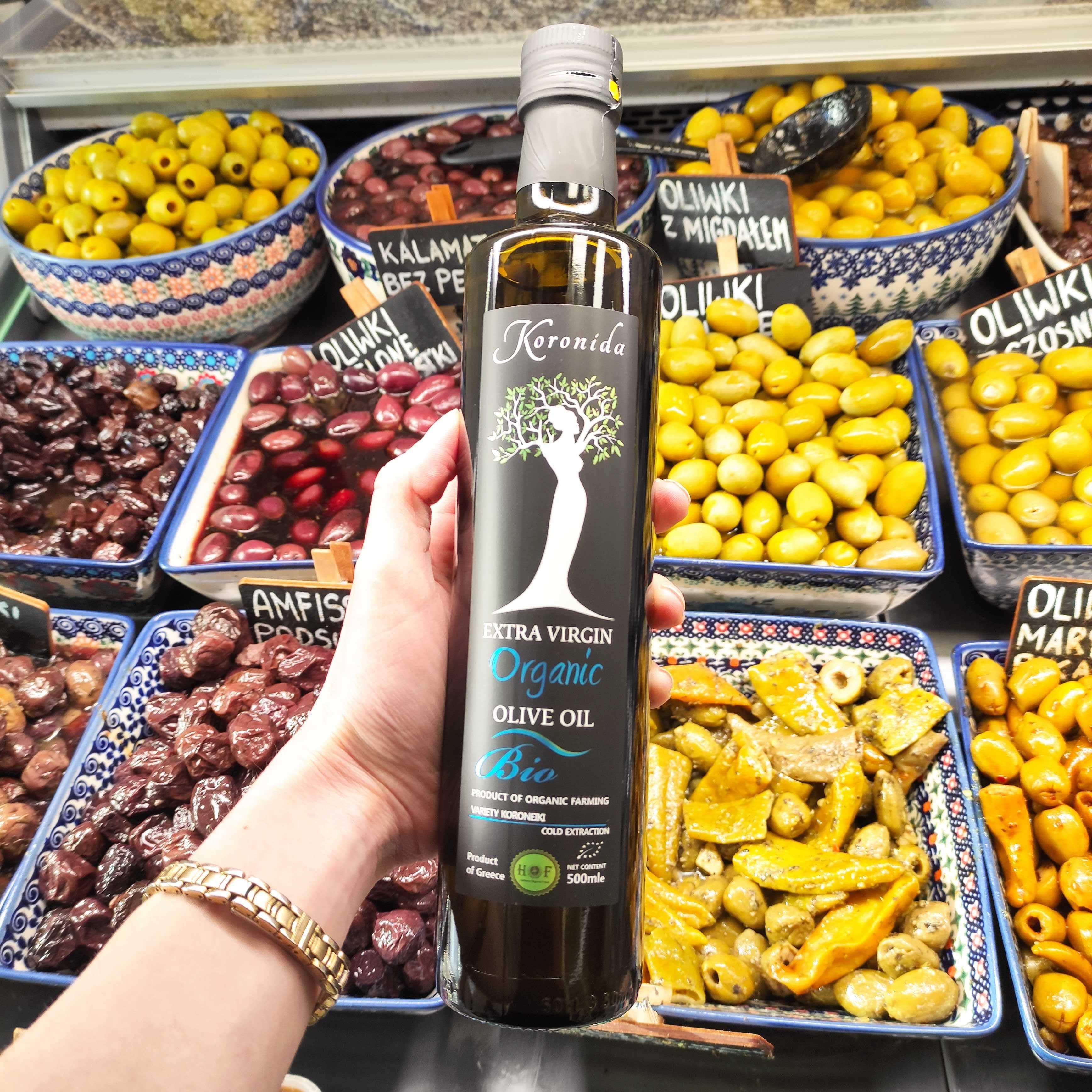 Oliwa z oliwek Extra virgin BIO Koronida 0.3% 500 ml