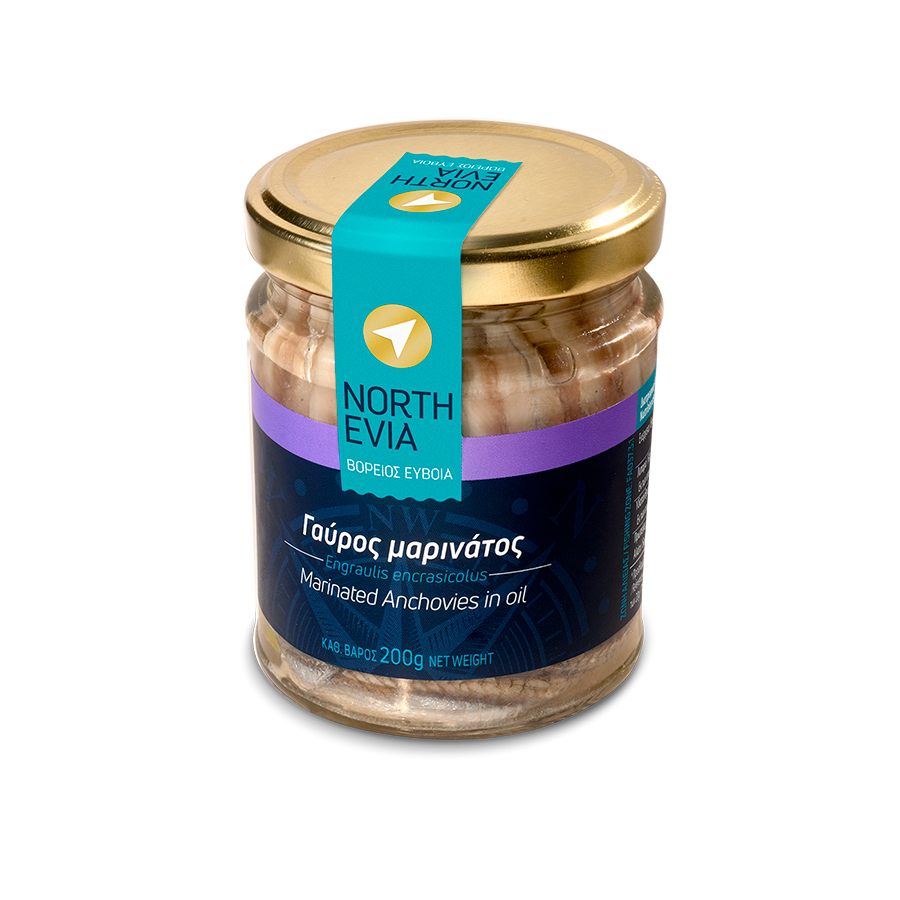 Marynowane filety z Sardeli anchois w oleju 200 g