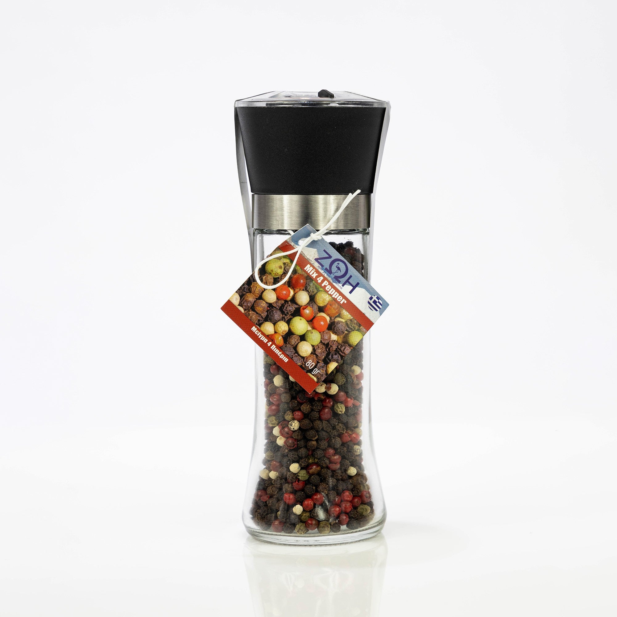 Mix pieprzu białego, czarnego, różowego i zielonego 80 g