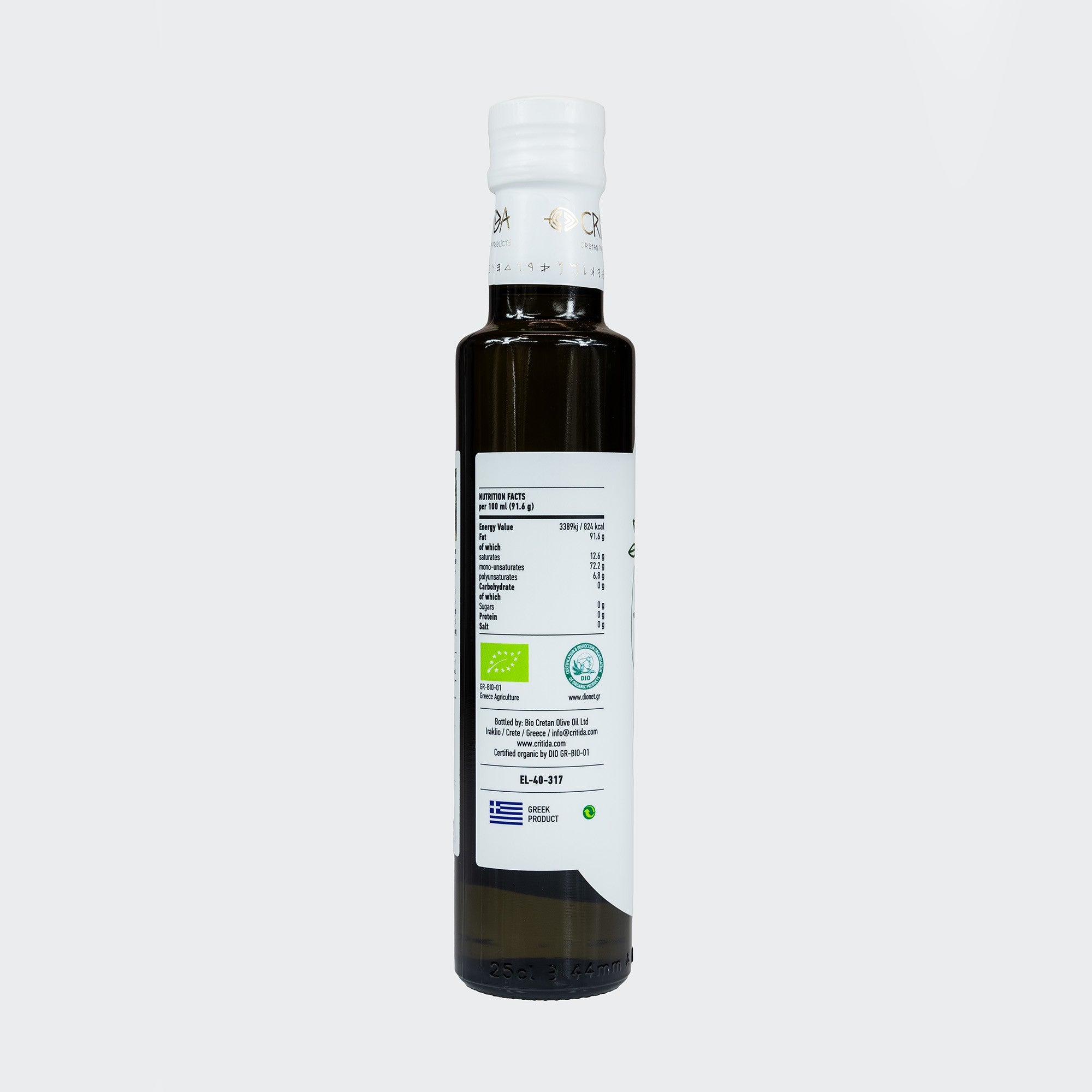 Oliwa dla dzieci Eleni BIO 250 ml