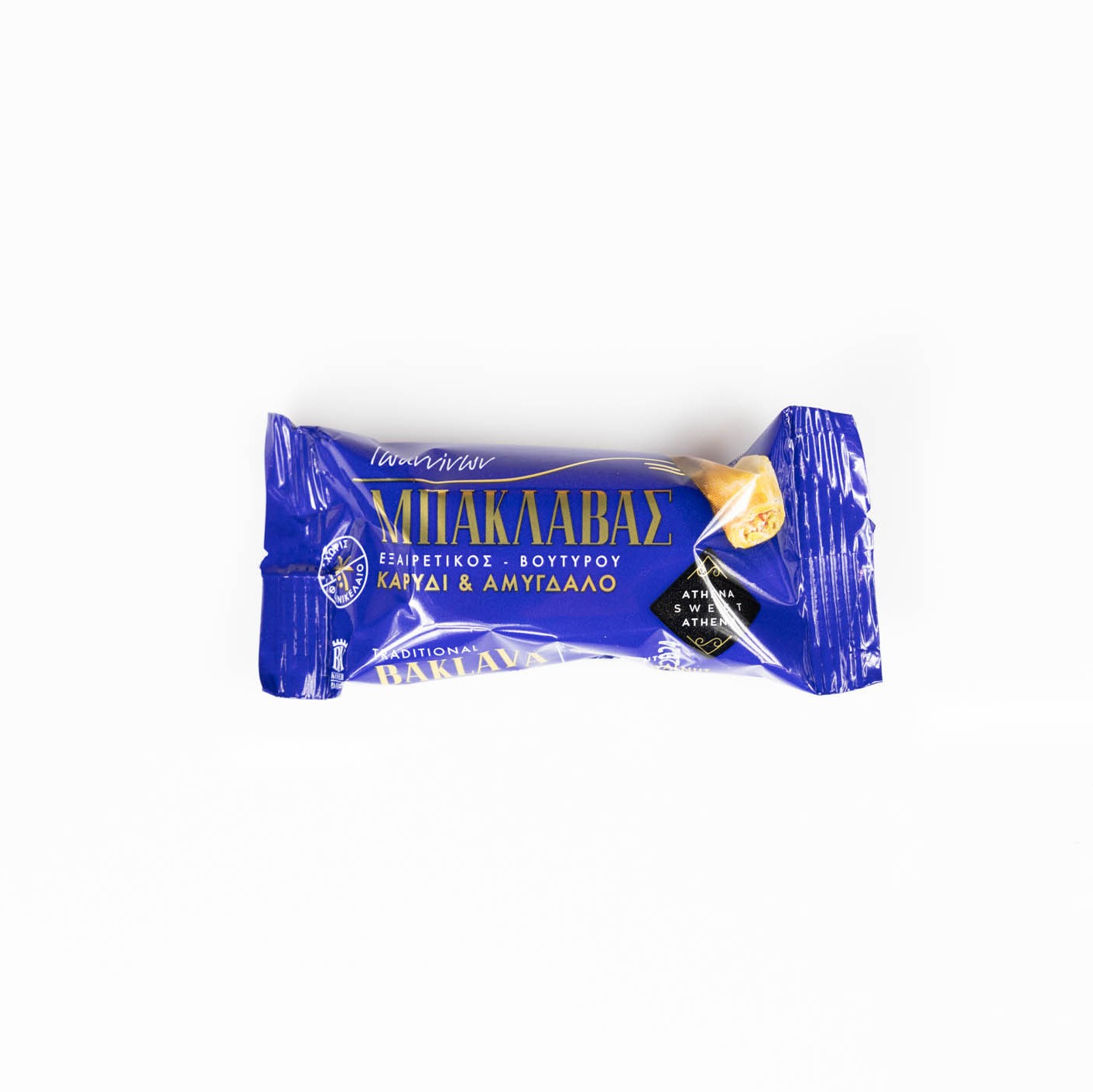 Baklava baton z migdałami, orzechami włoskimi i masłem 30 g