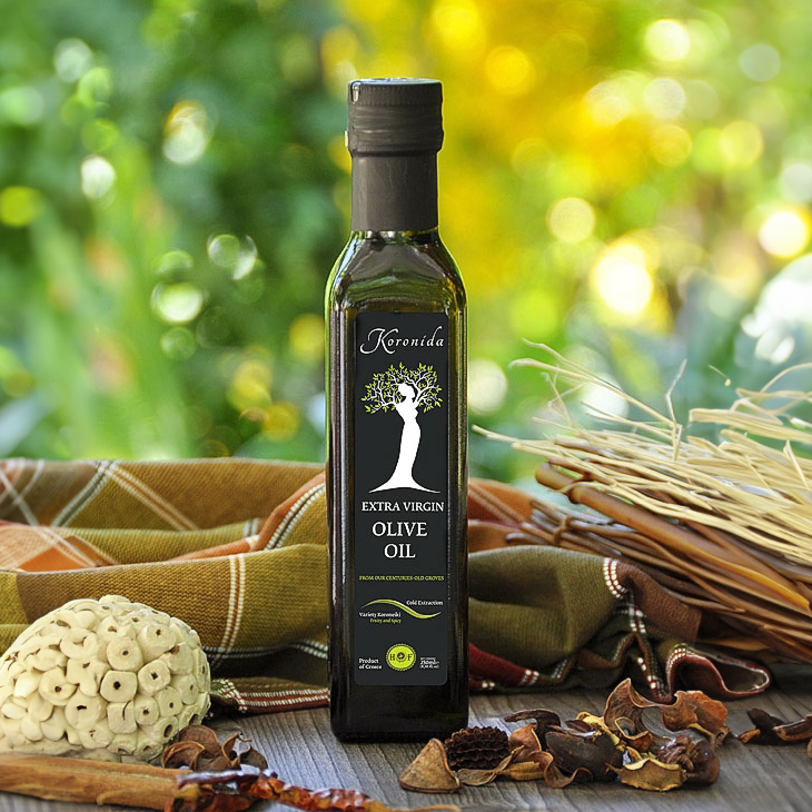 Oliwa z oliwek niefiltrowana Koronida 0.3 250 ml