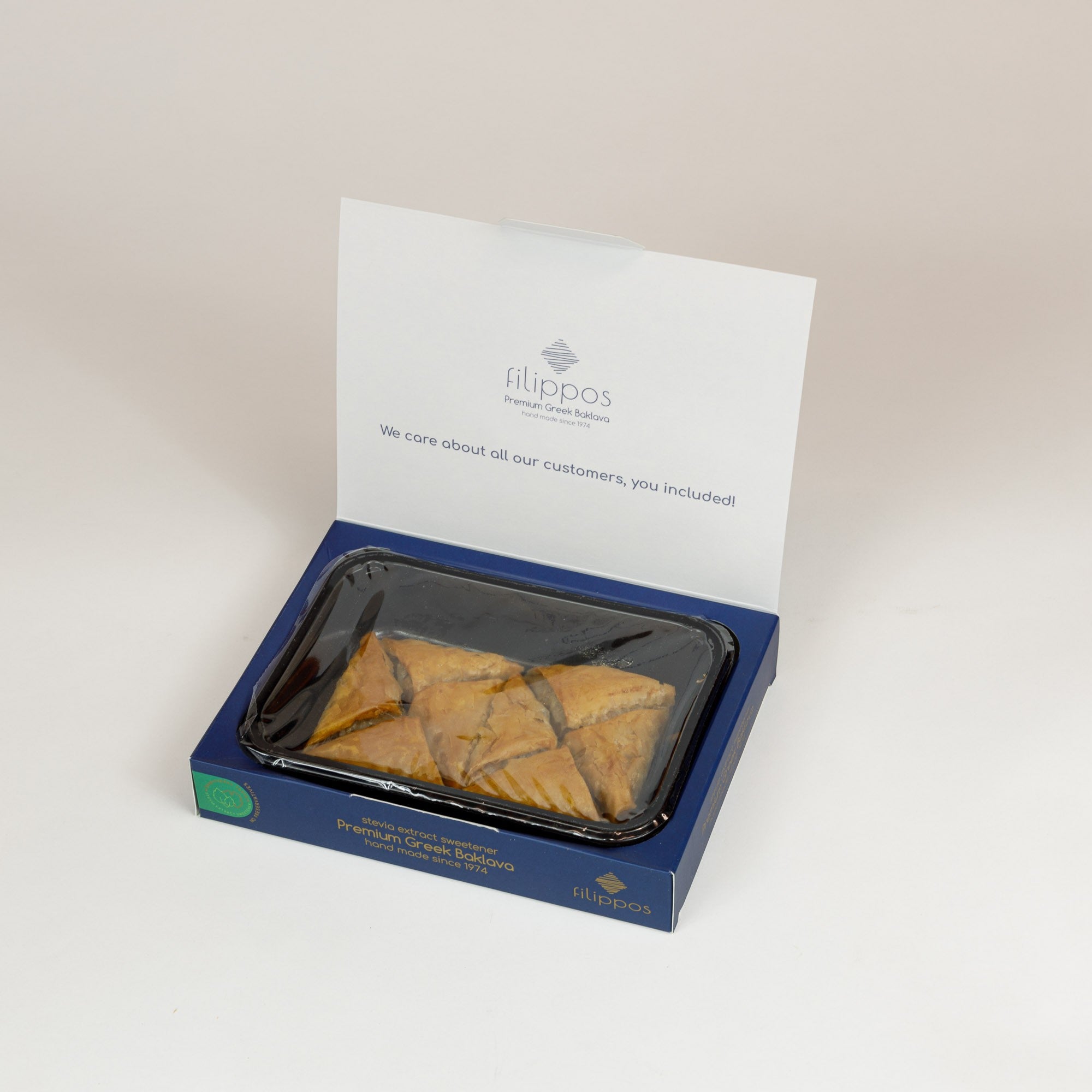 Baklava słodzona stewią z dodatkiem masła Filippos 210-230g