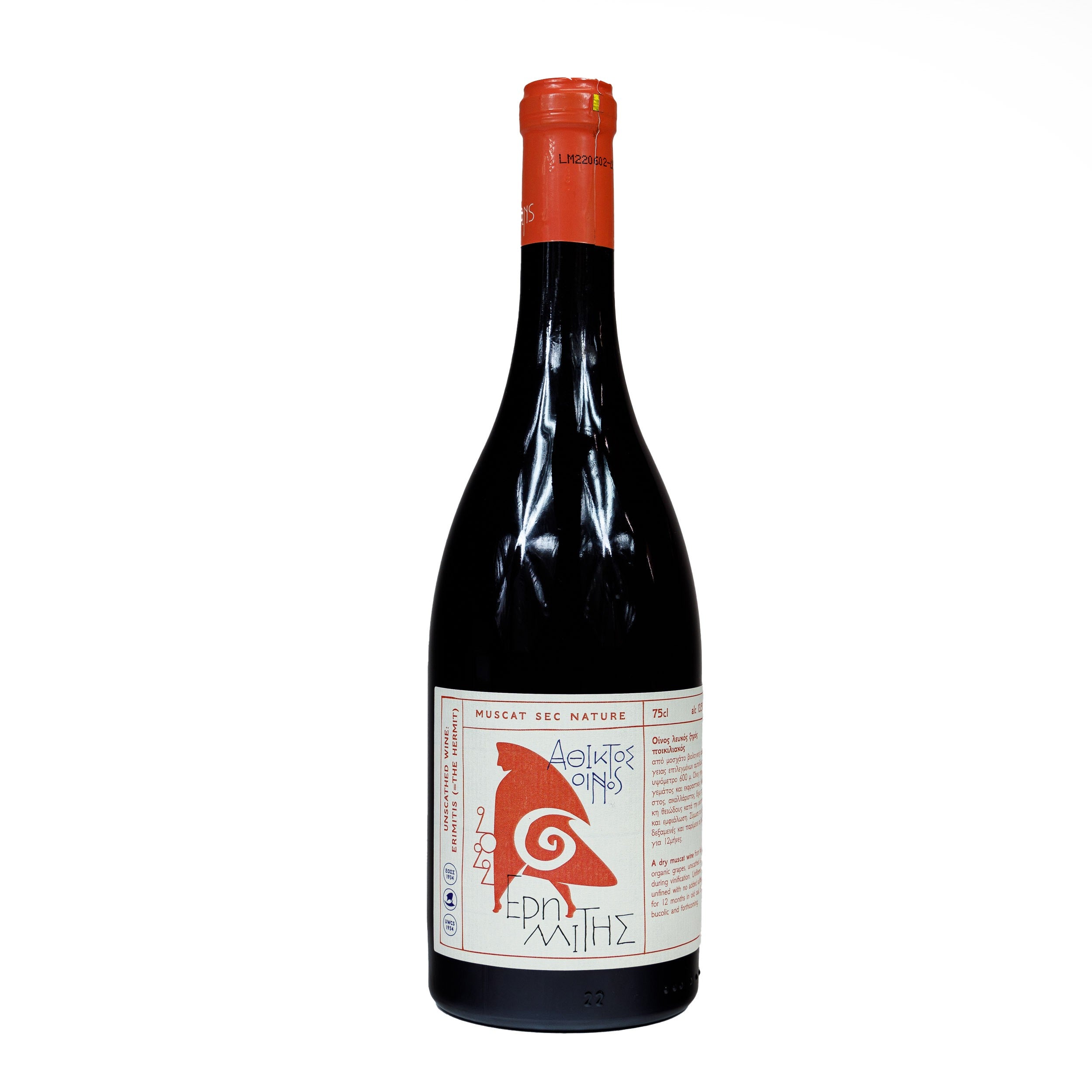 Wino The Hermit (erimitis) Vintage 2022 Białe Wytrawne 750ml