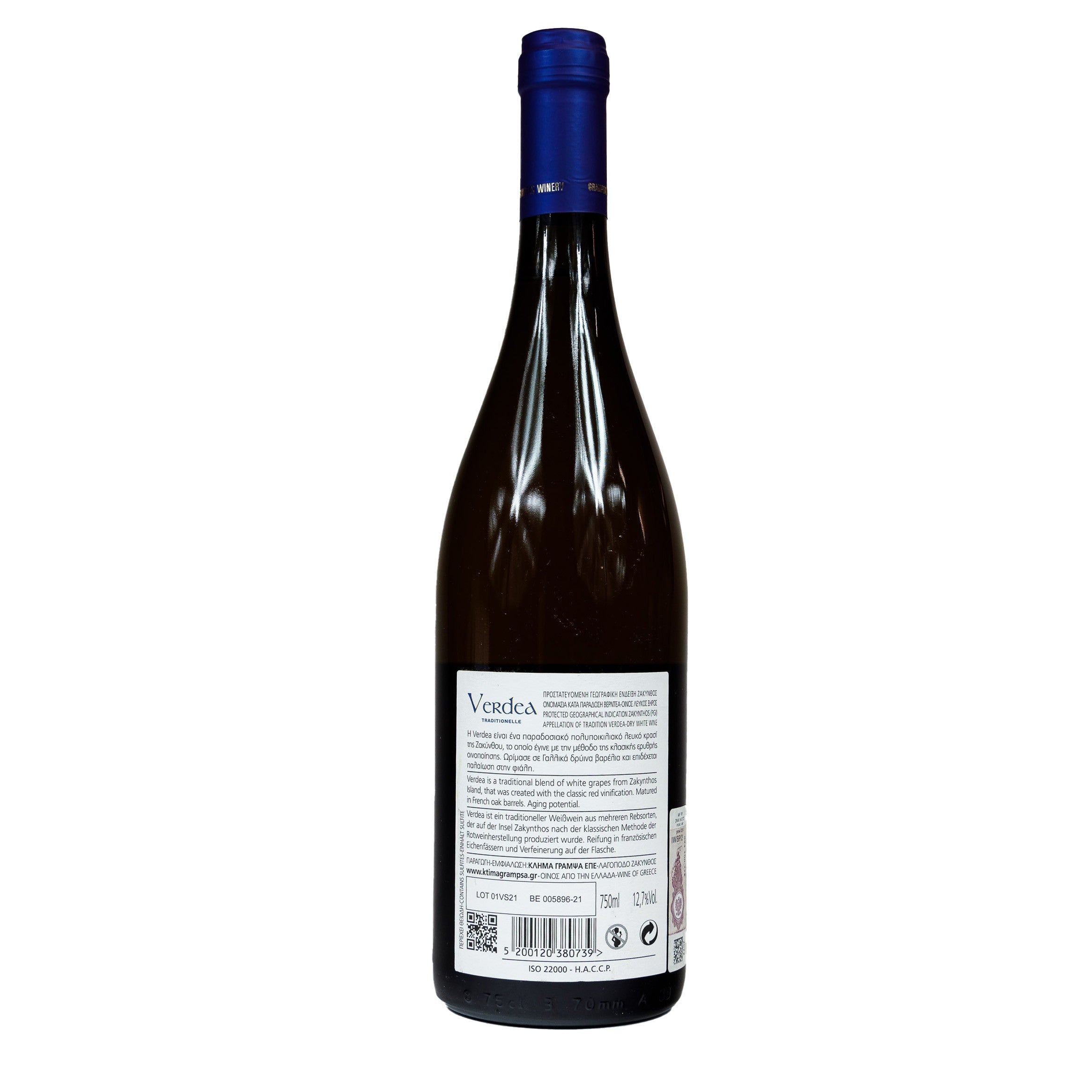 Wino Verdea 21 Białe Wytrawne 750ml