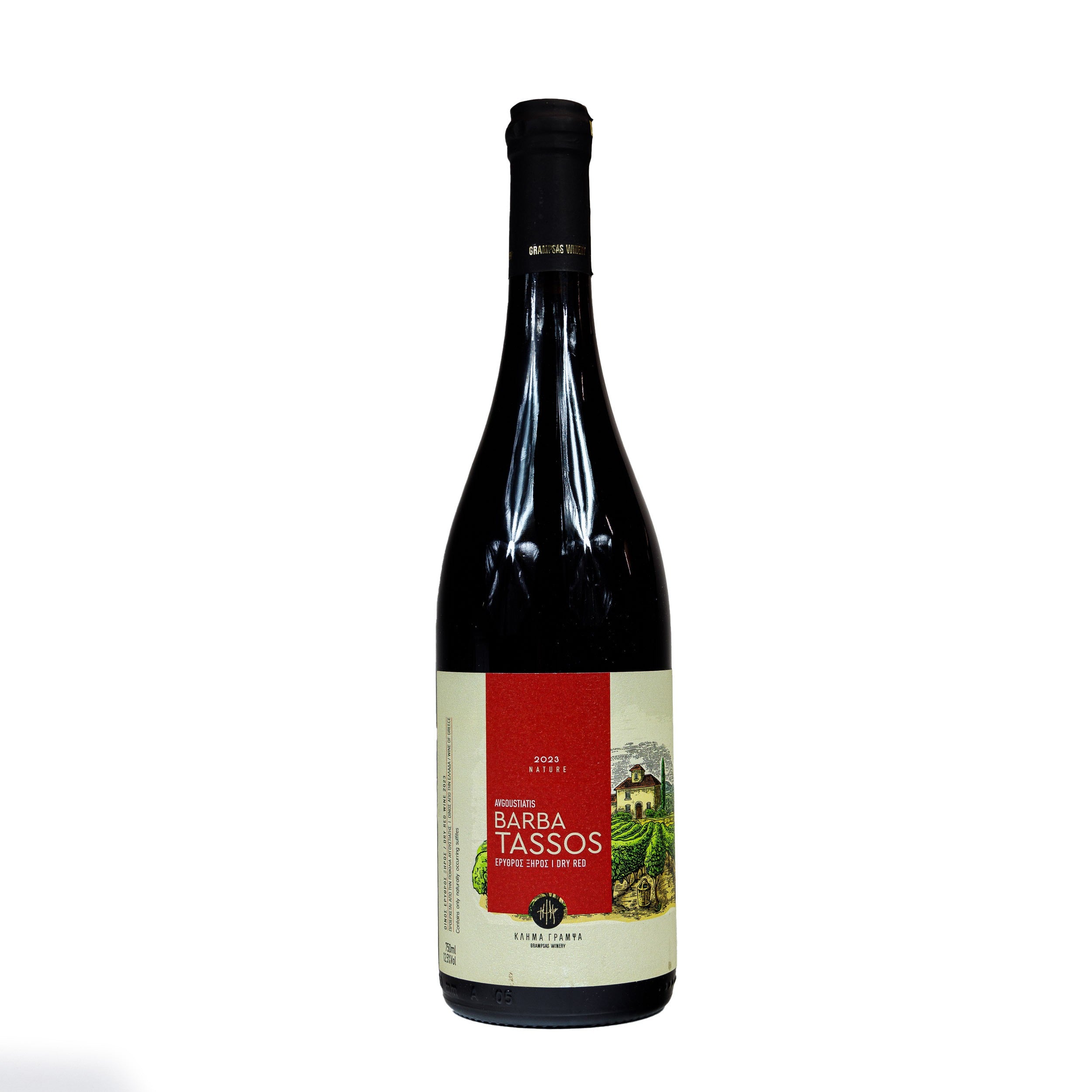 Wino Barba Tassos Czerwone Wytrawne 750ml