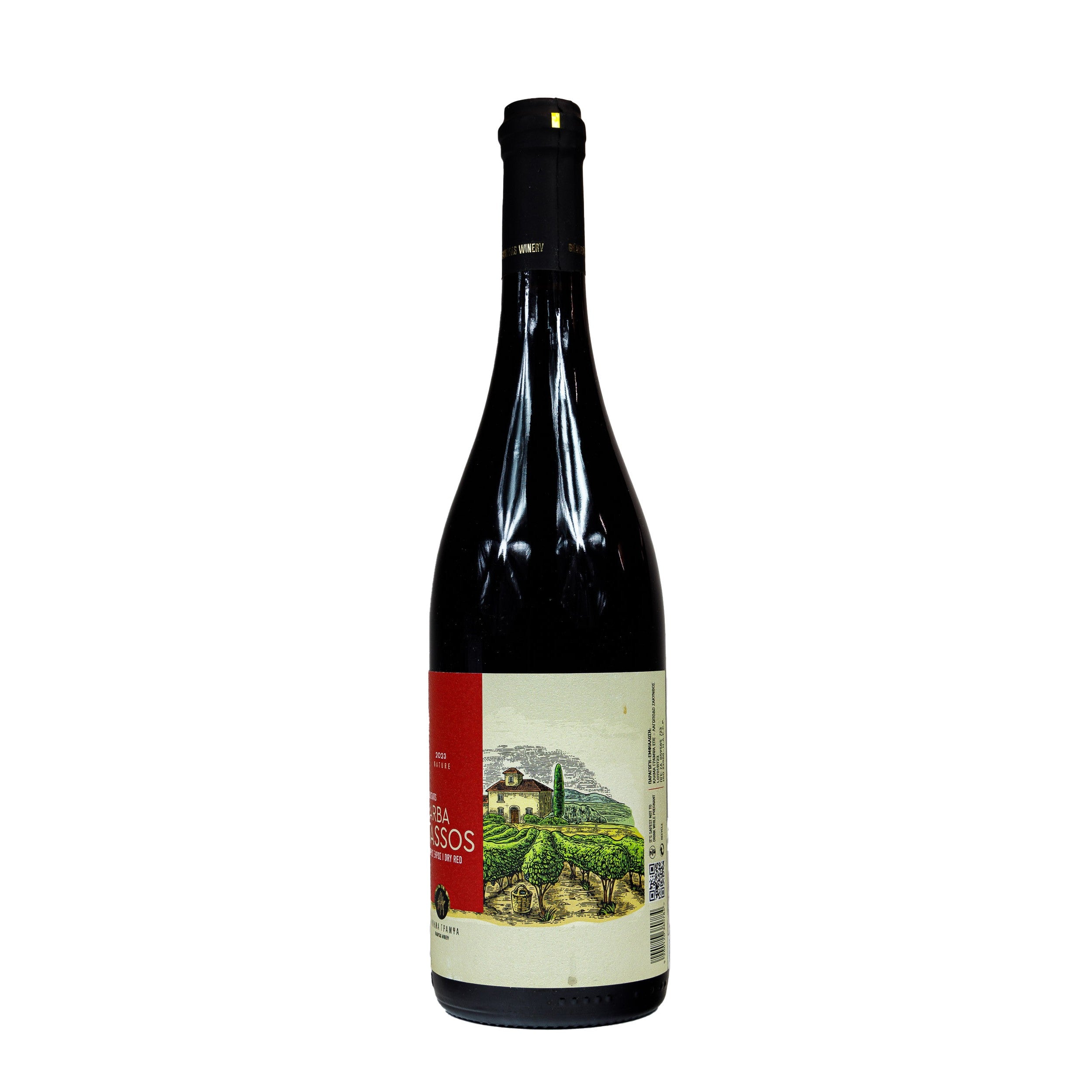 Wino Barba Tassos Czerwone Wytrawne 750ml