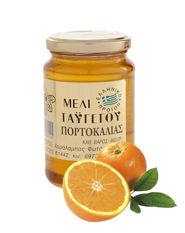 Miód z kwiatów pomarańczy 460 g