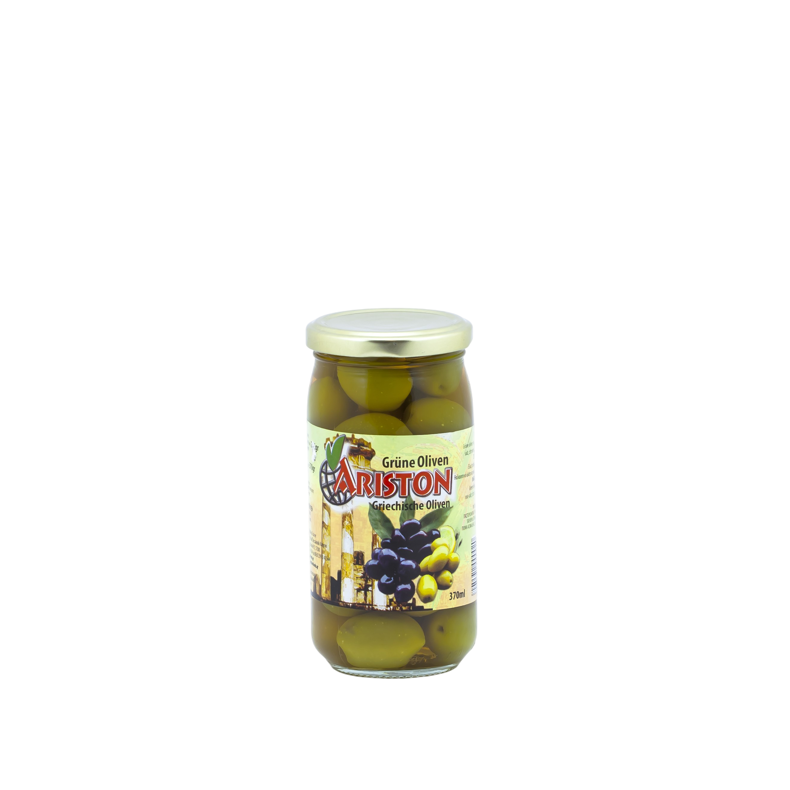Oliwki zielone chalkidiki z pestką 360 g