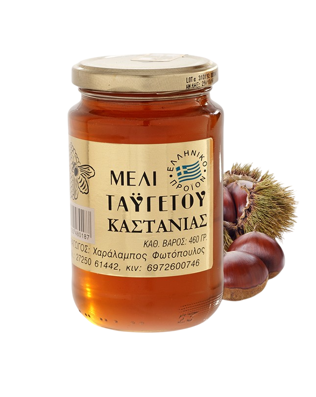 Miód kasztanowo-spadziowy 460 g