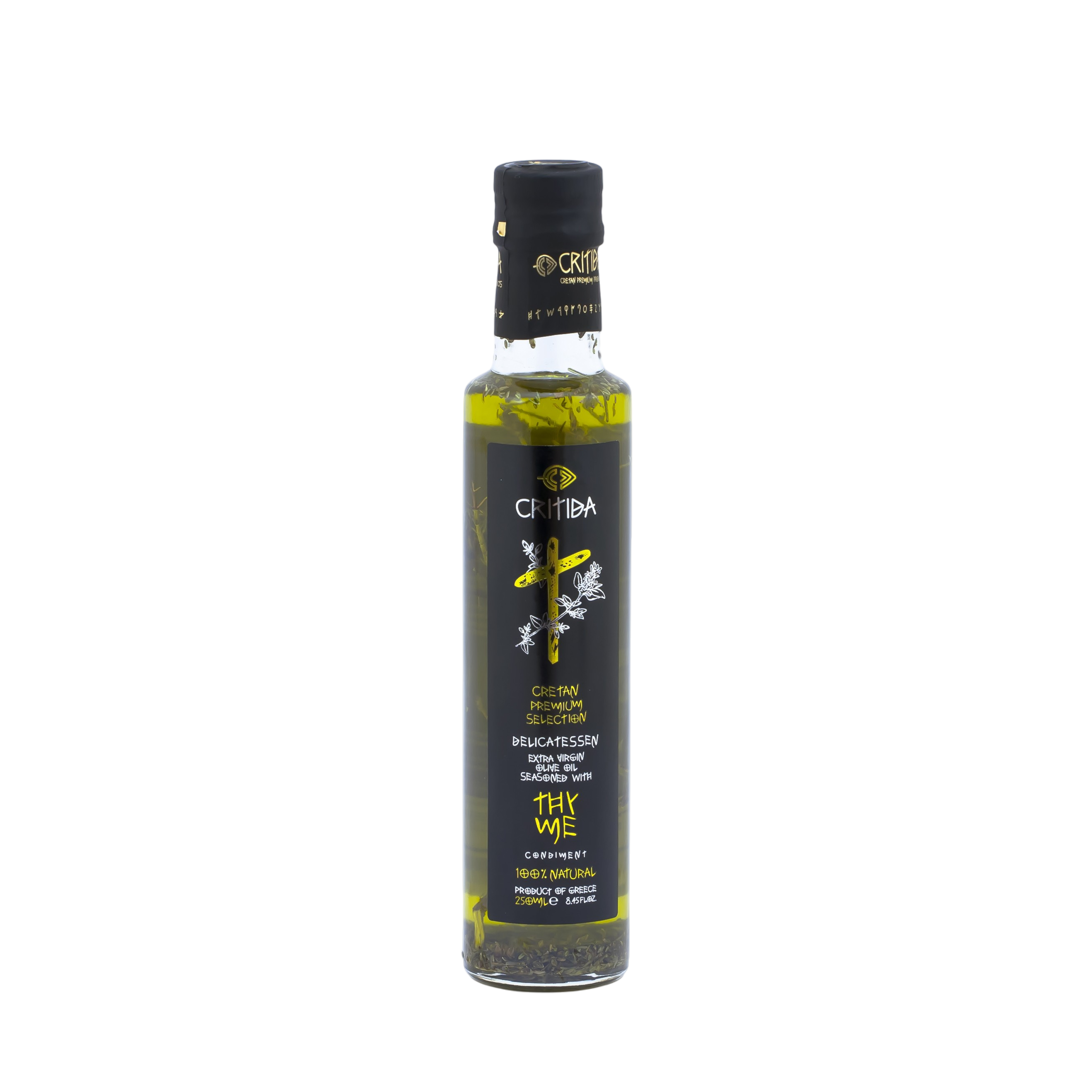 Oliwa z oliwek Dorica z tymiankiem 0.3% 250 ml