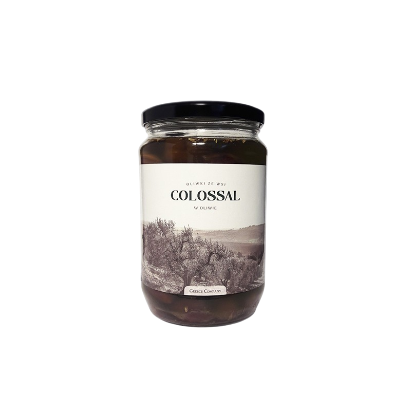 Oliwki Ze Wsi Colossal w oliwie 410 g