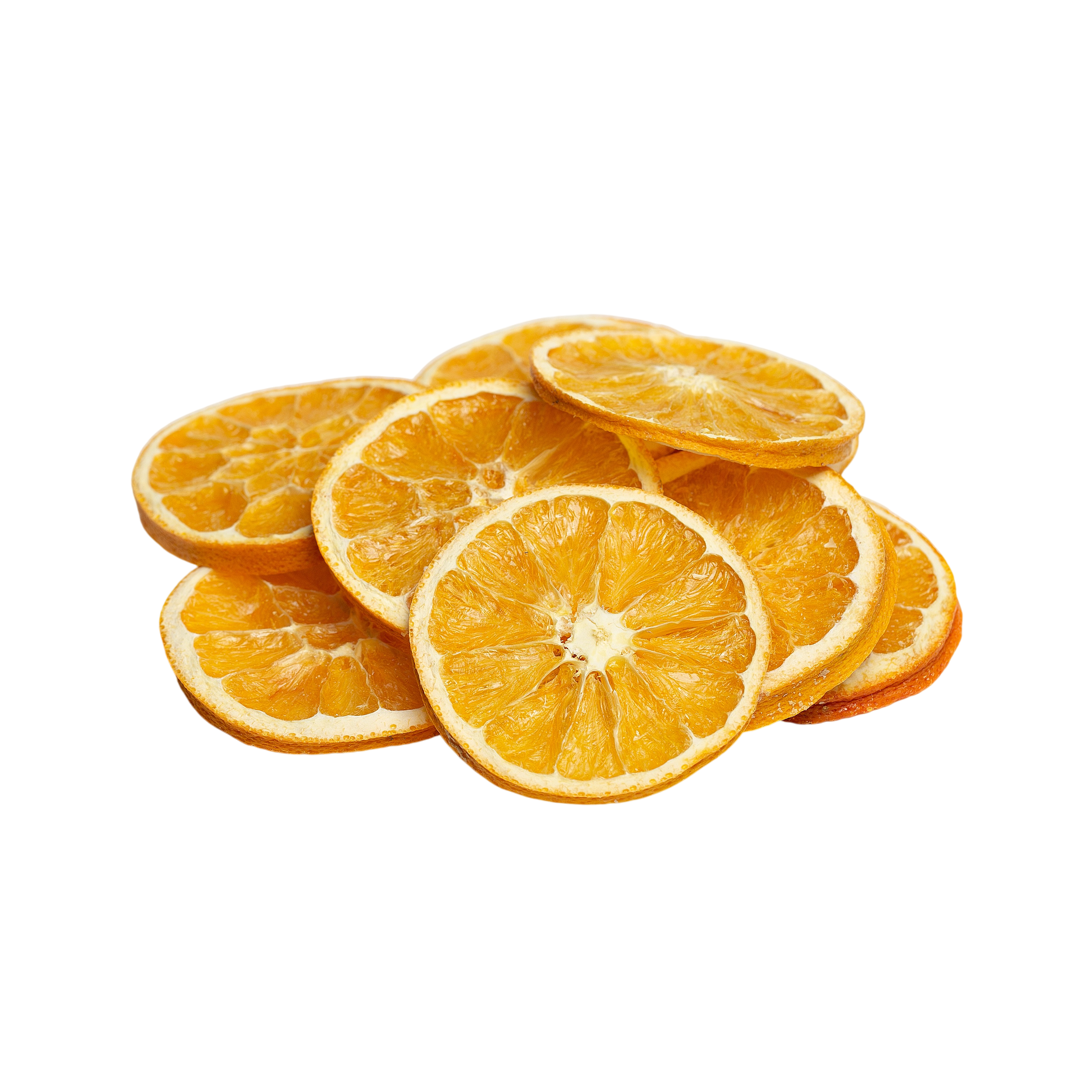 Pomarańcze suszone w plastrach
