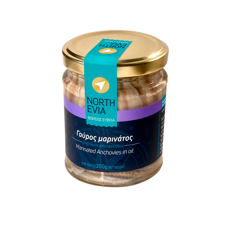 Marynowane filety z Sardeli anchois w oleju 200 g