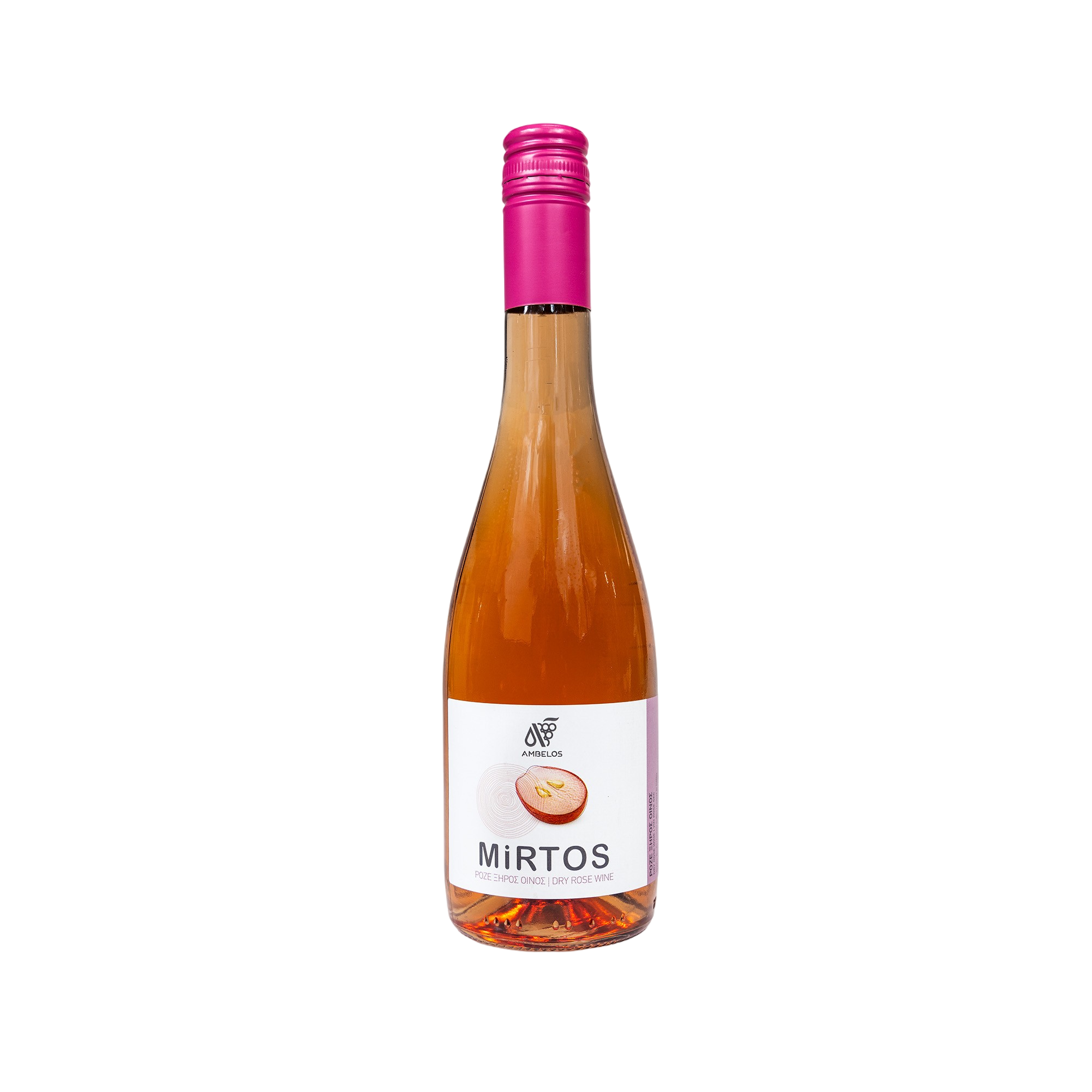 Wino Mirtos różowe wytrawne 500 ml