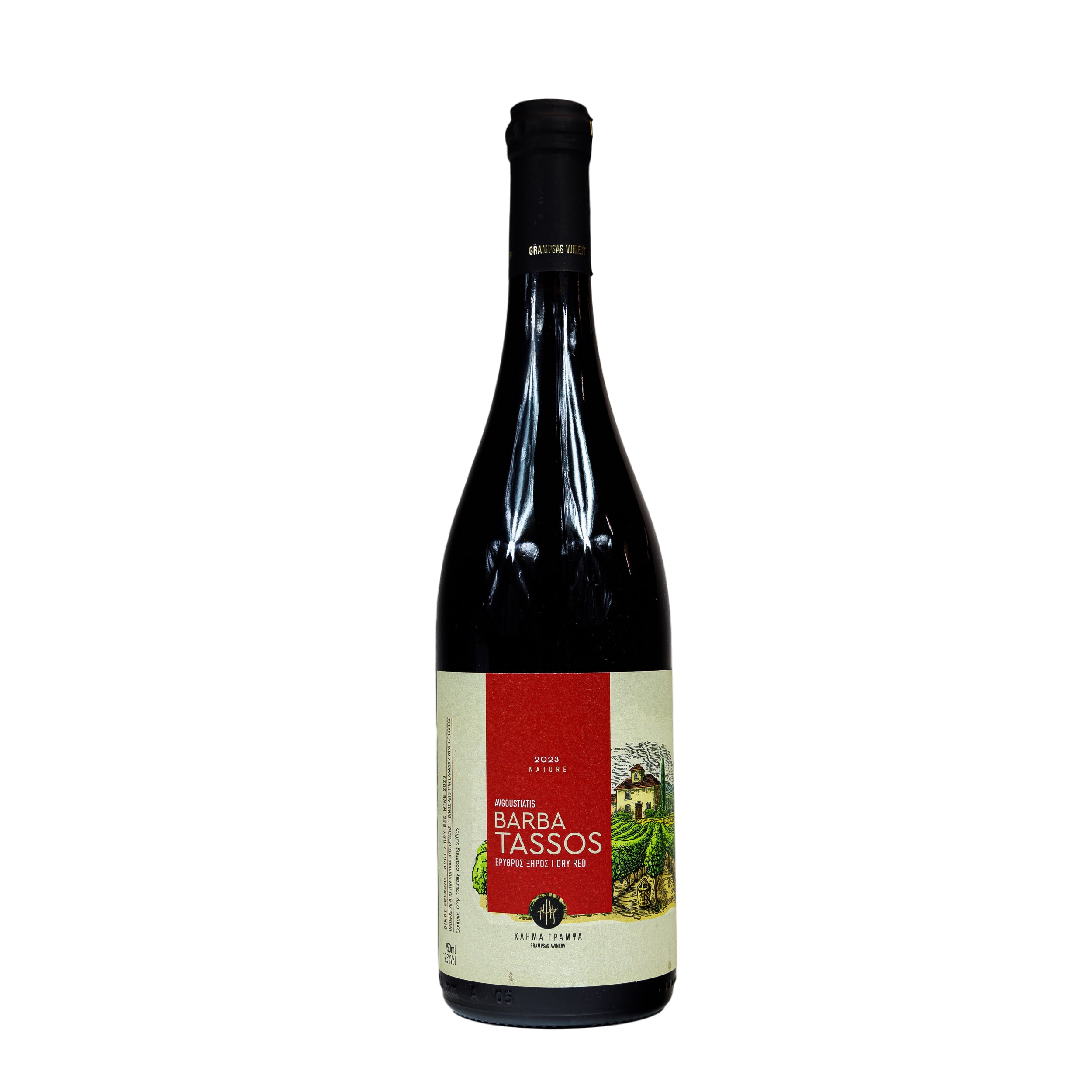 Wino Barba Tassos Czerwone Wytrawne 750ml
